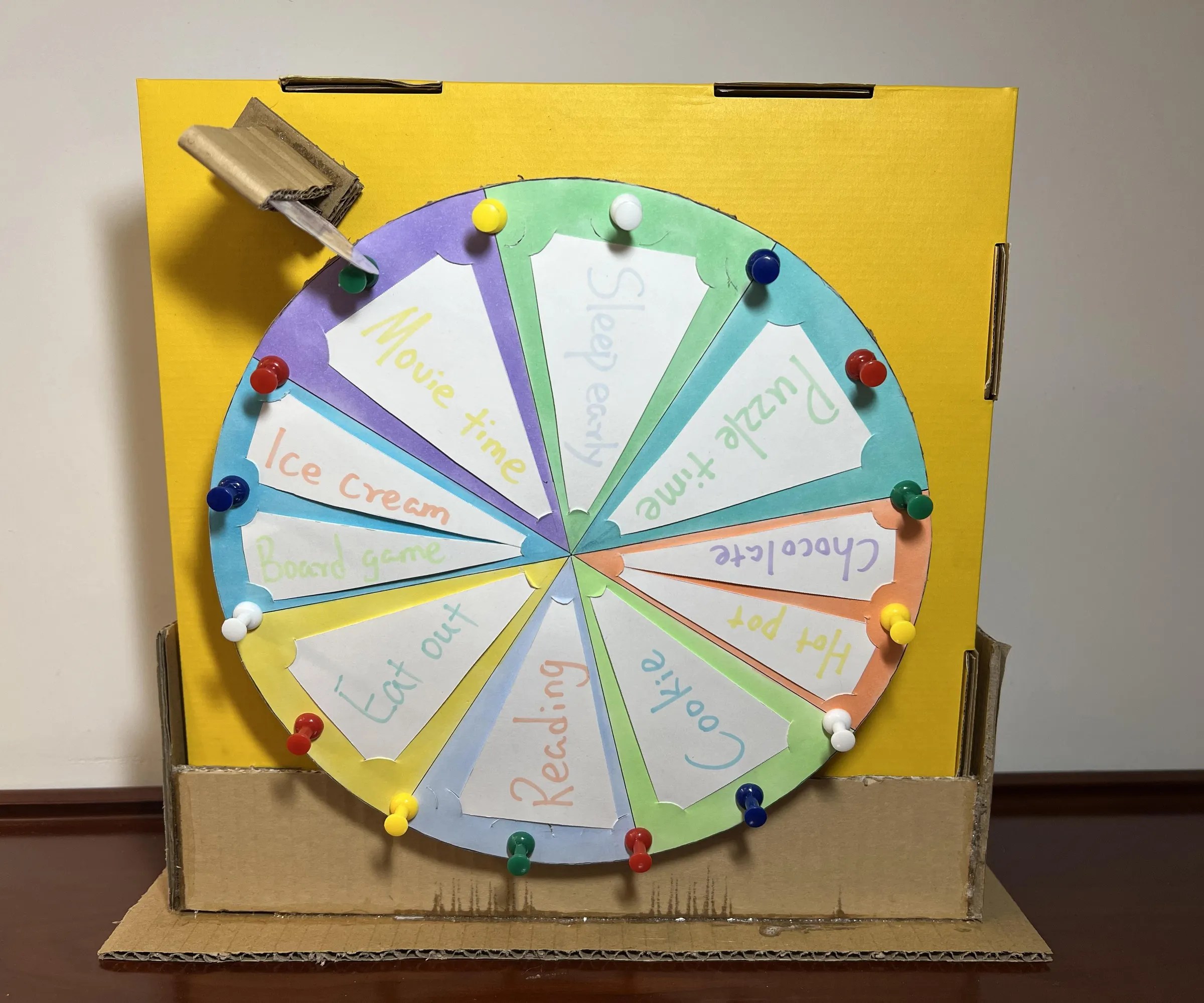 How To Make A Wheel Of Fortune Spinner 