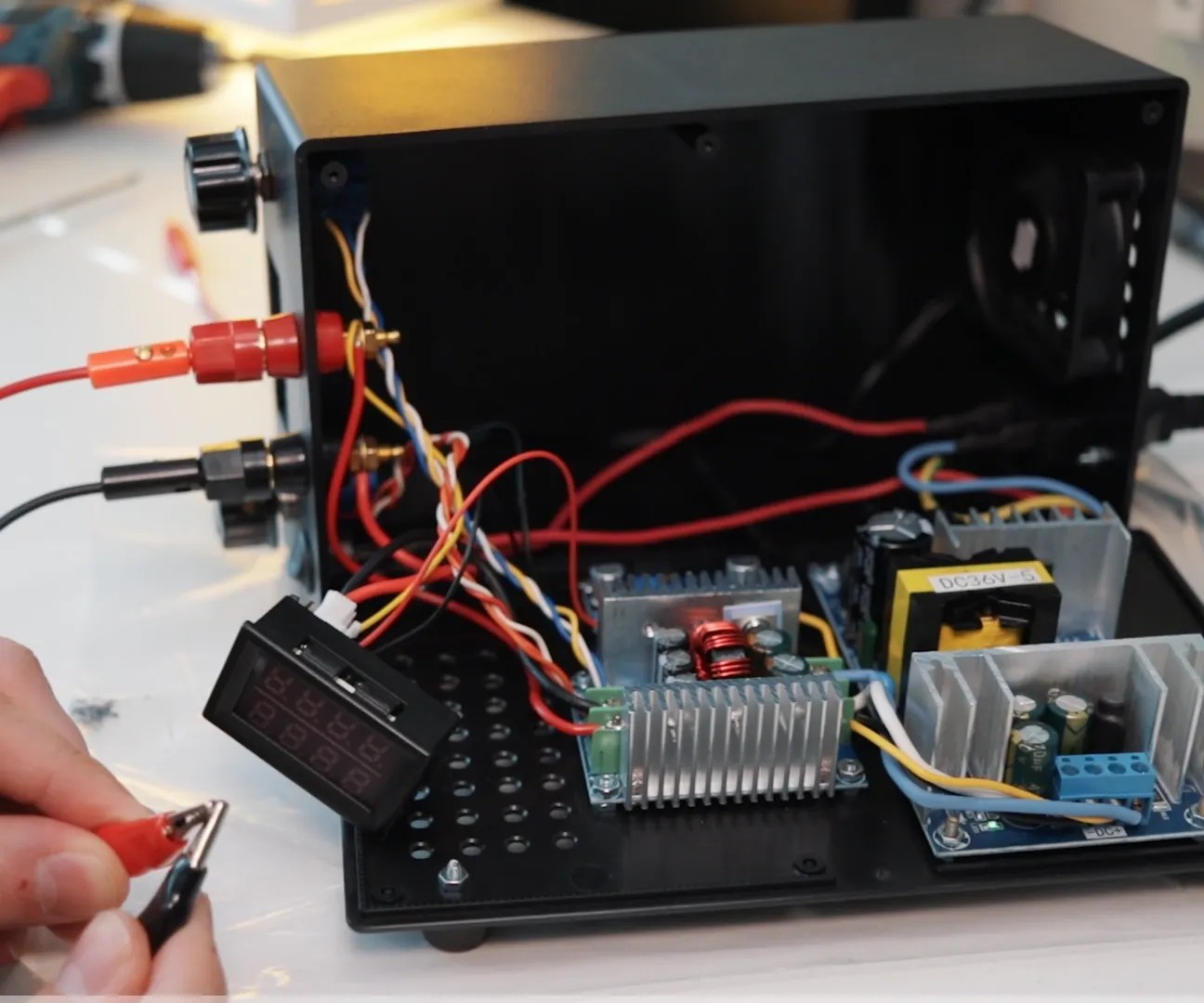 Diy Lab Bench Power Supply Build Tests 16 Steps With Pictures