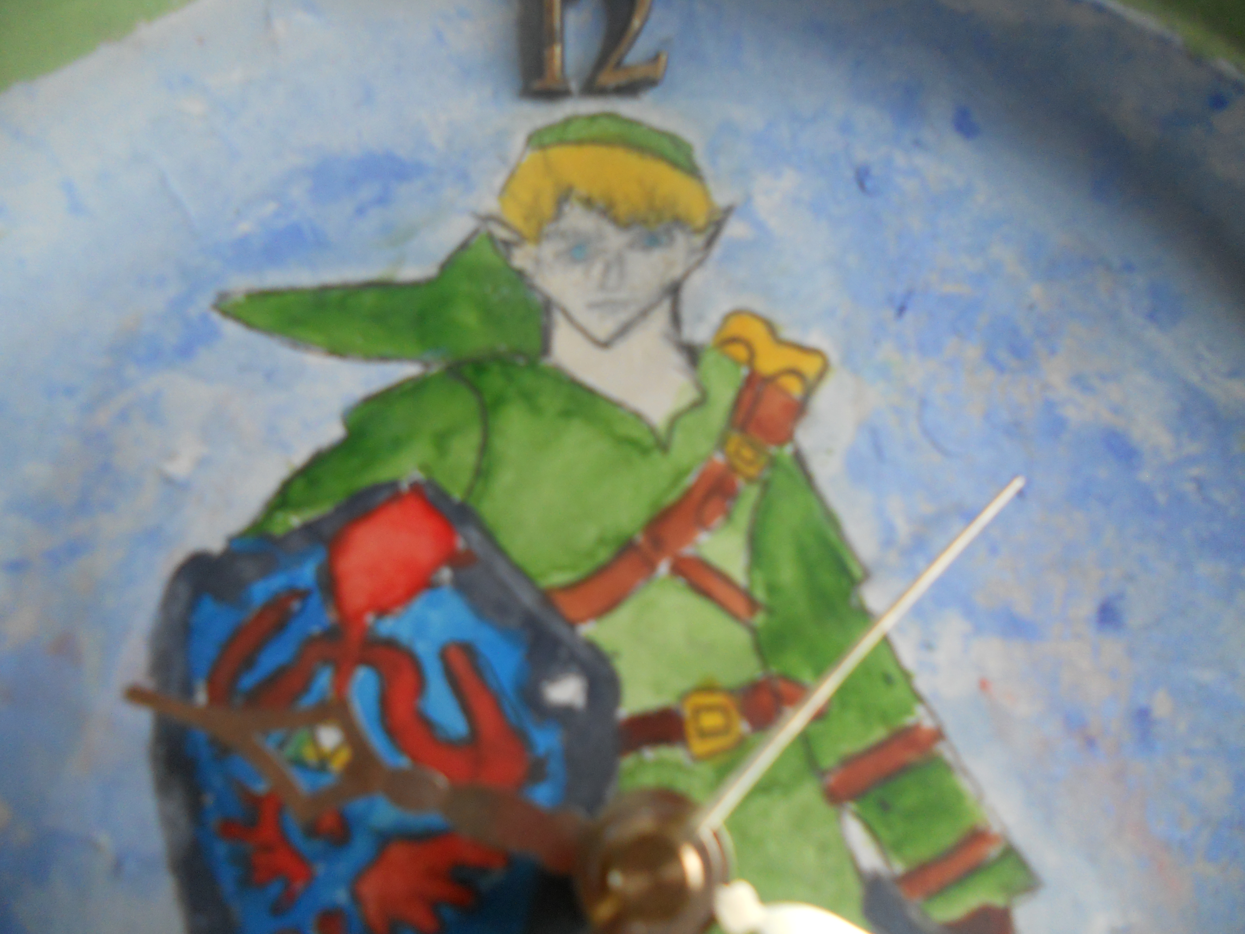 Hand Painted Zelda Clock Instructables - Download Gorgeous Gradient Photo | Full HD