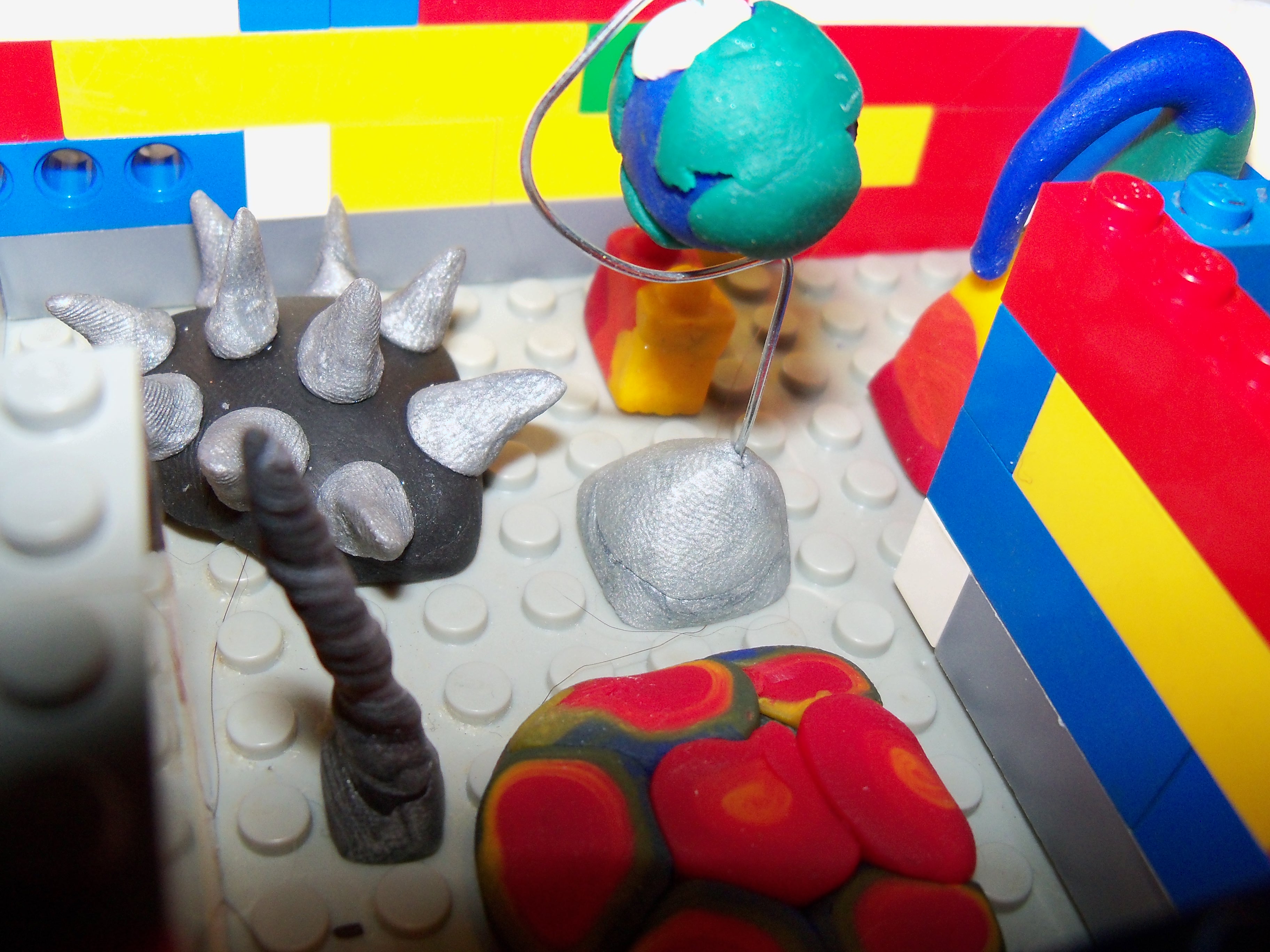 Prof Bricks Custom Lego Creations - Minimal Textures - Modern Desktop Collection