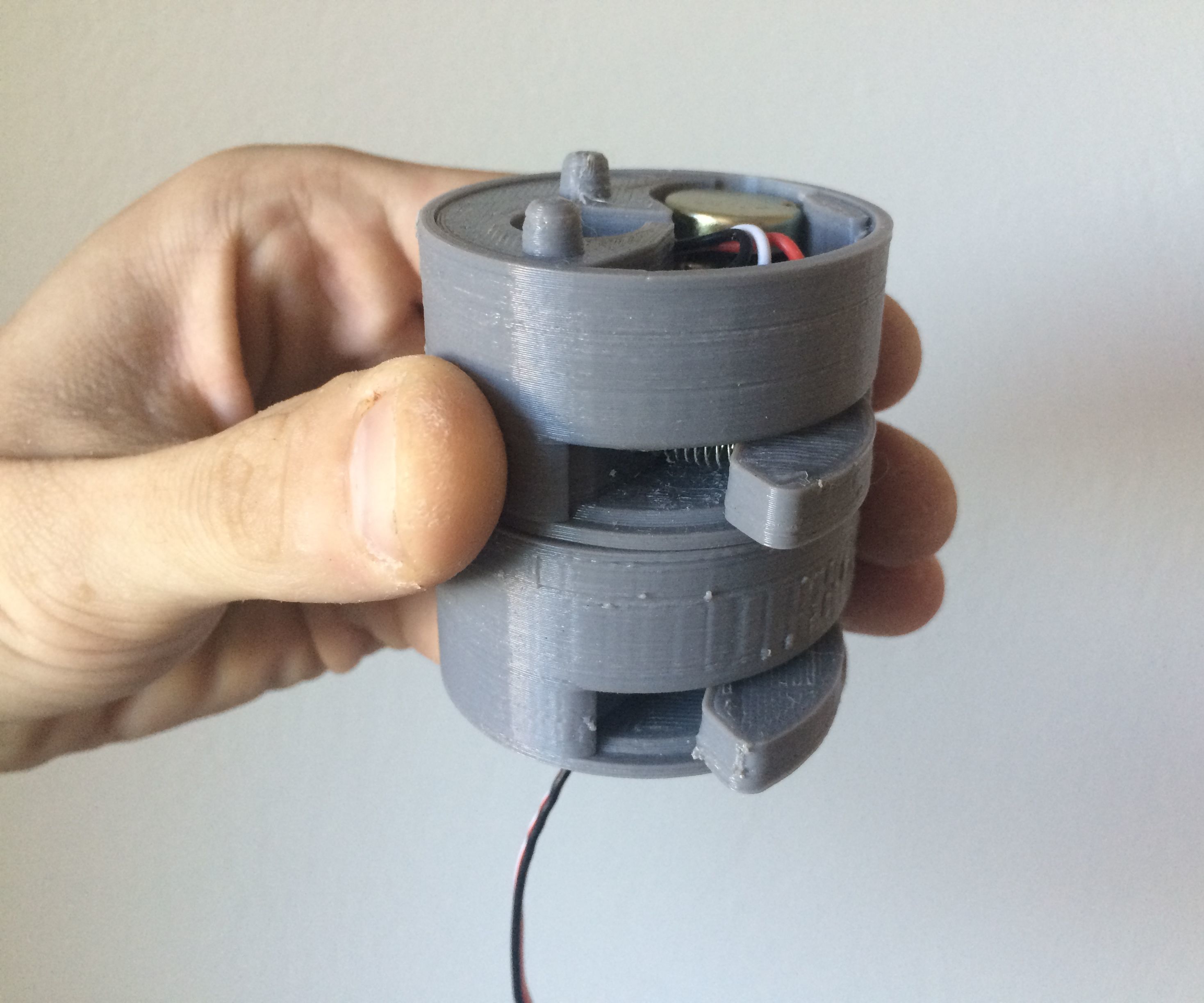 Potentiometer Trigger 3d Printed Stackable 6 Steps With Pictures - Premium Light Art Gallery - High Resolution