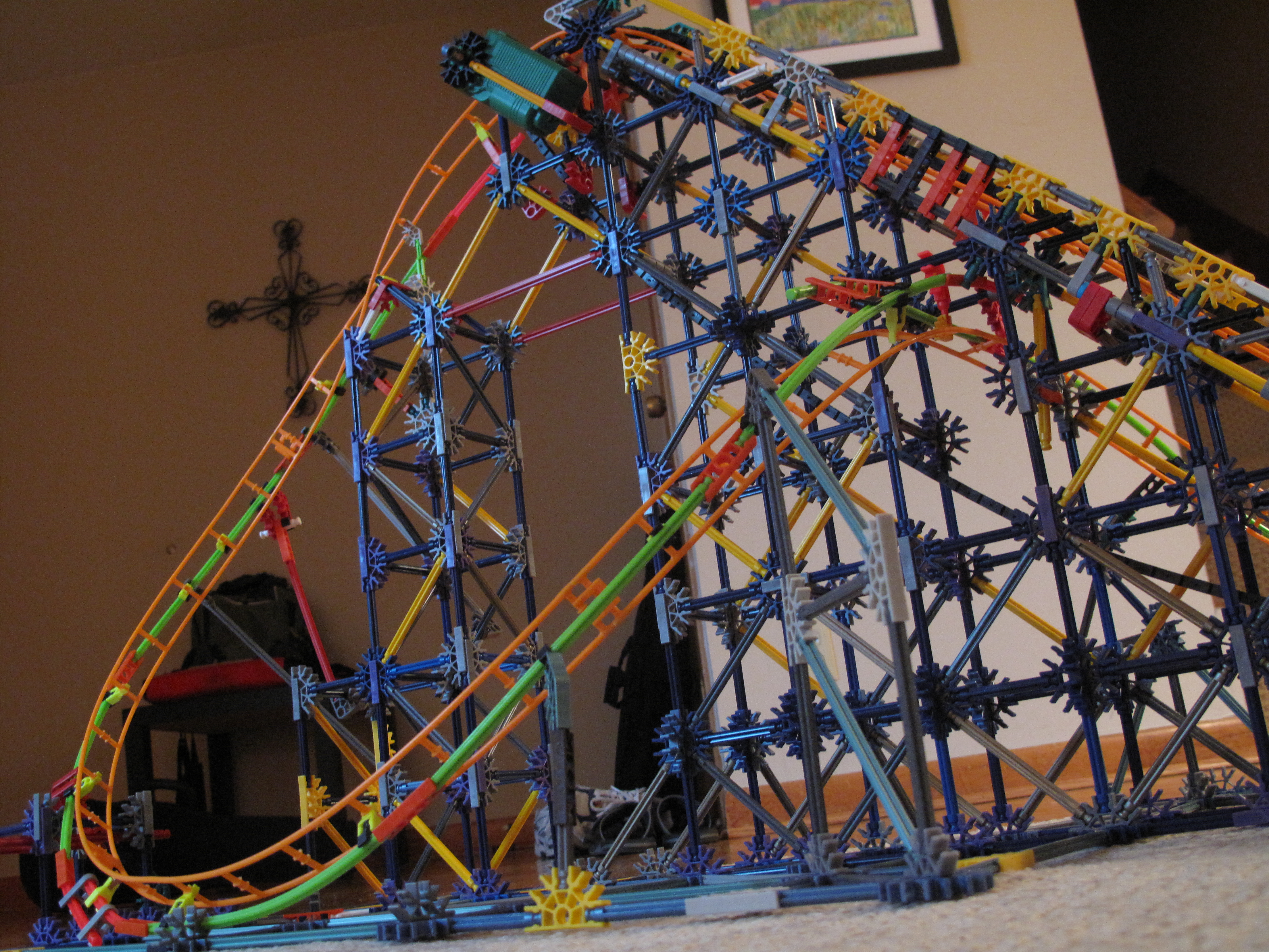 Steel Python Knex Roller Coaster Instructables - Gorgeous 8K Light Designs | Free Download