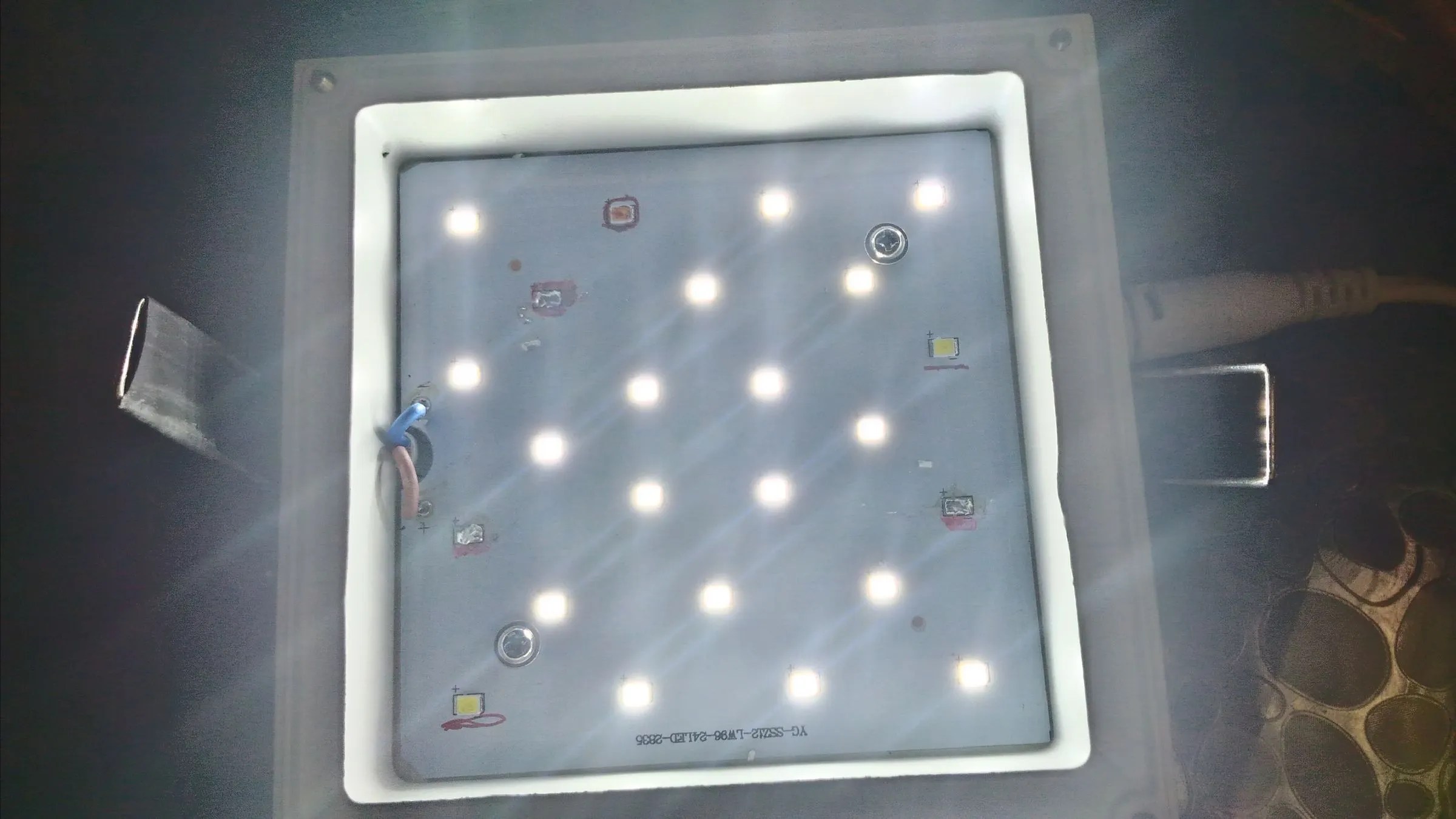 How To Repair A Led Panel Light 4 Steps Instructables