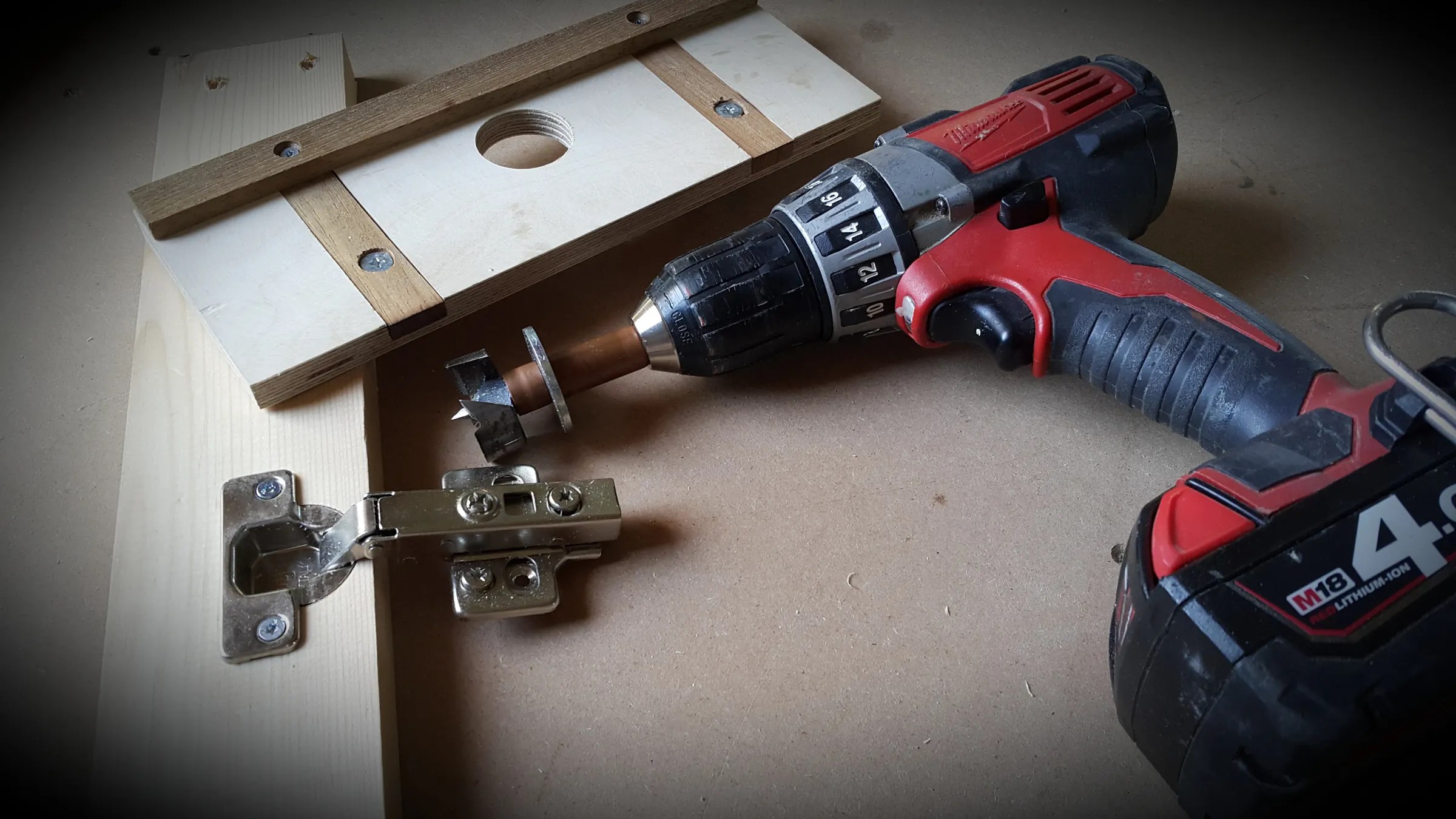 Diy Concealed Hinge Jig 8 Steps With Pictures Instructables