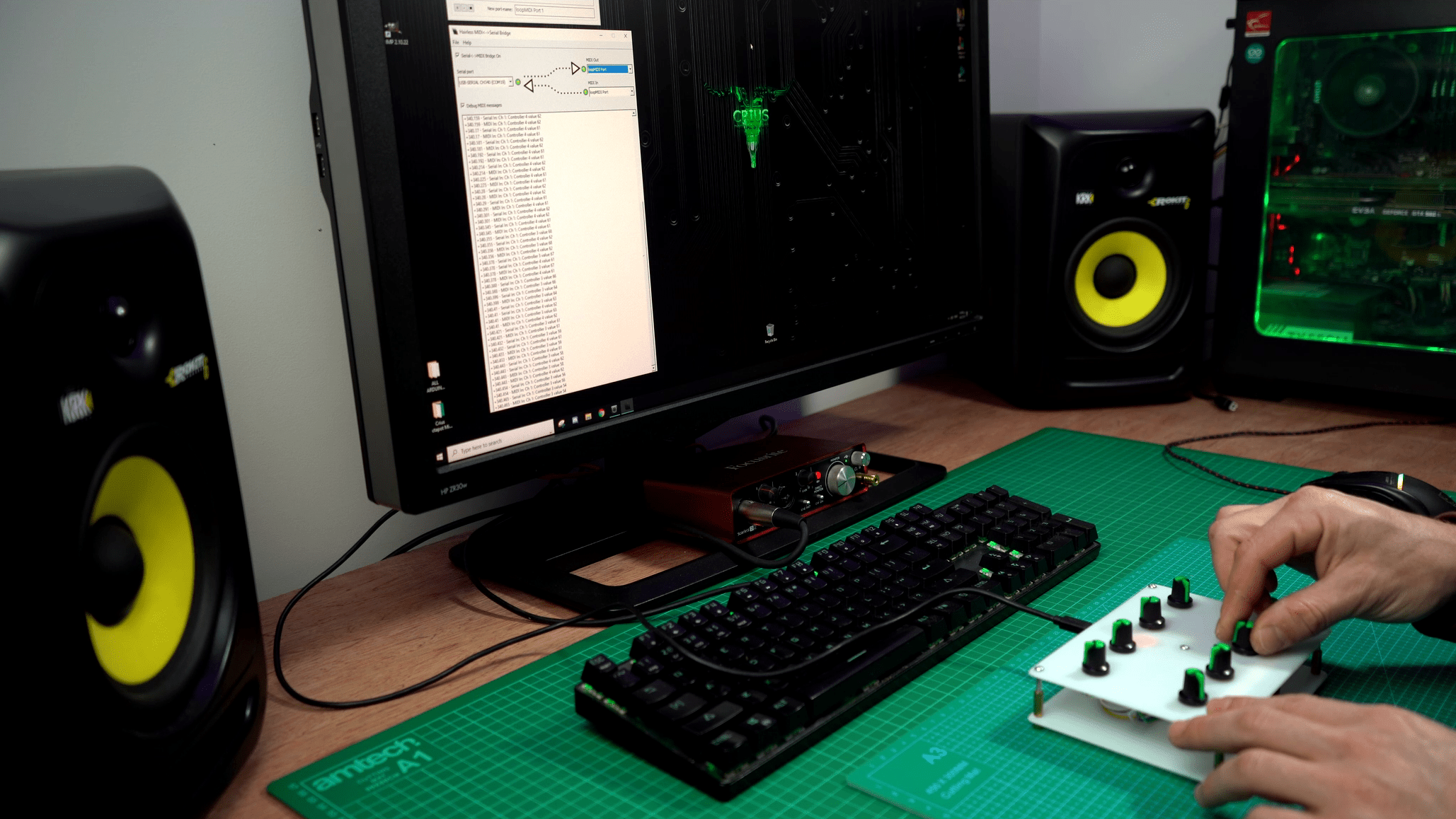 Github Criusdigitalstudio Crius Octapot Midi Controller This Is A - Premium Geometric Picture Gallery - Mobile