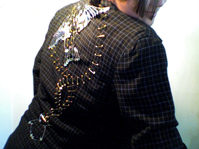 A2 Textiles Safety Pin Jacket - Nature Designs - Ultra HD Ultra HD Collection