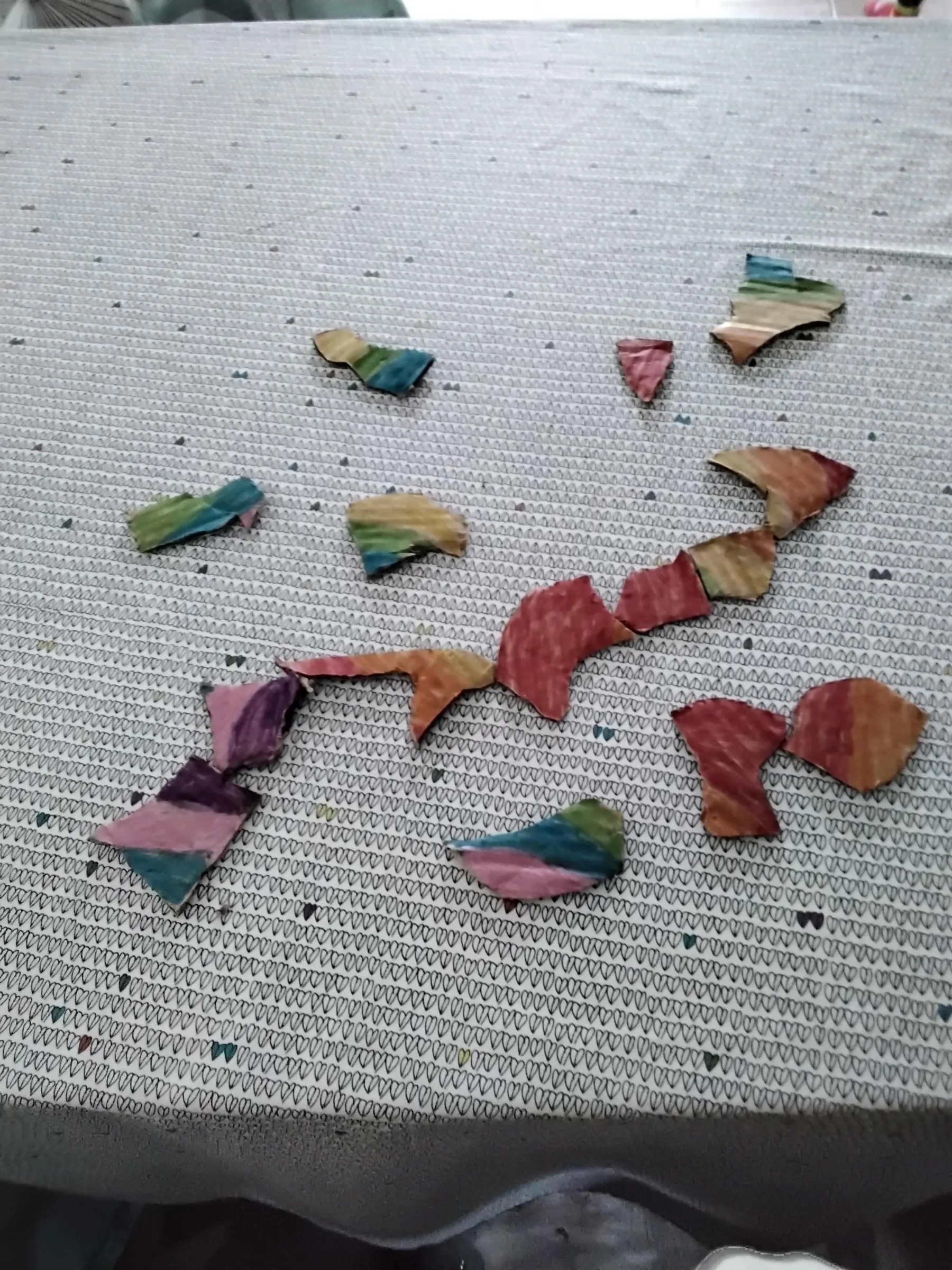 Rainbow Jigsaw Puzzle 4 Steps Instructables