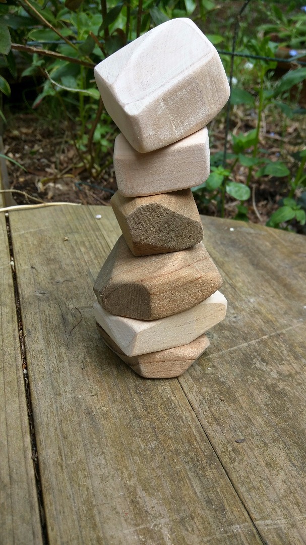 Festive Block Stacking Game - Professional Dark Texture - High Resolution