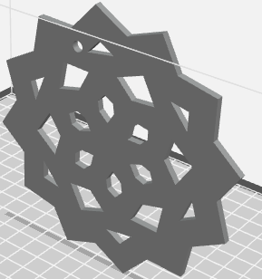 Hexagon Snowflake Drawing - Ocean Illustrations - Gorgeous Mobile Collection