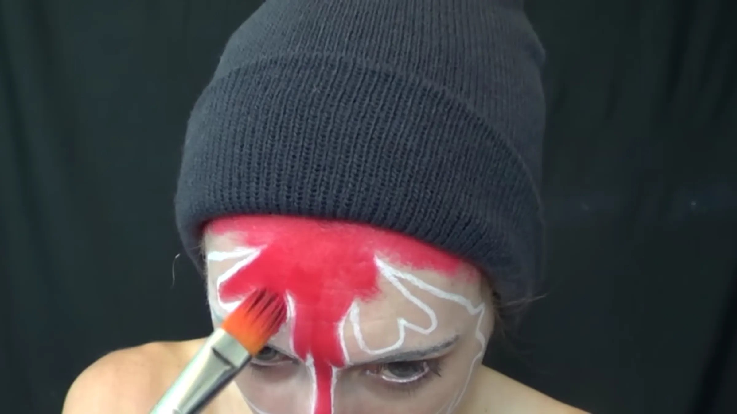 Carnage Face Paint 11 Steps Instructables