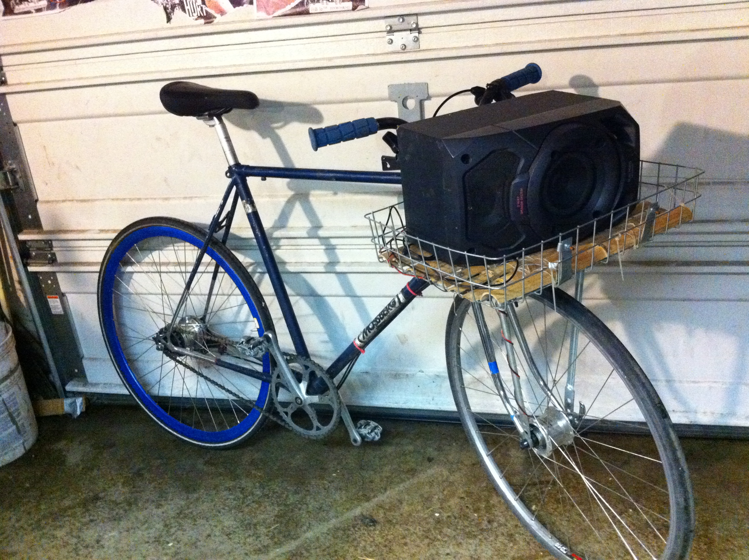 Bike Chasing Speaker Deck - Landscape Art Collection - Full HD Quality