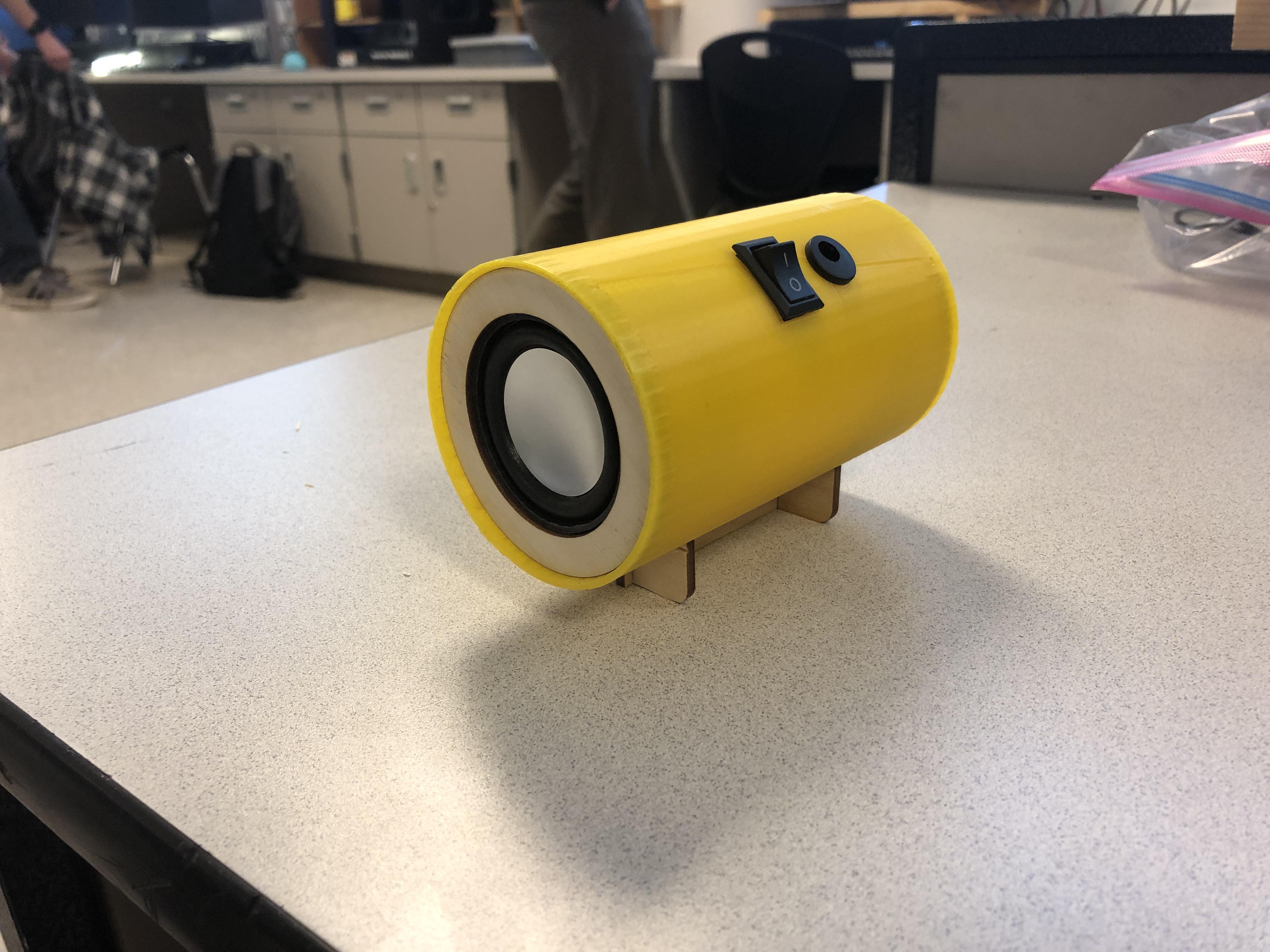 Portable Wireless Bluetooth Speaker 6 Steps Instructables - Mountain Illustrations - Incredible Desktop Collection