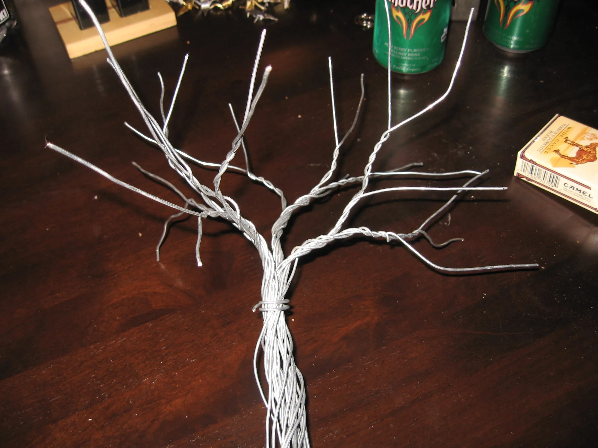 Wire Tree Sculpture 9 Steps Instructables