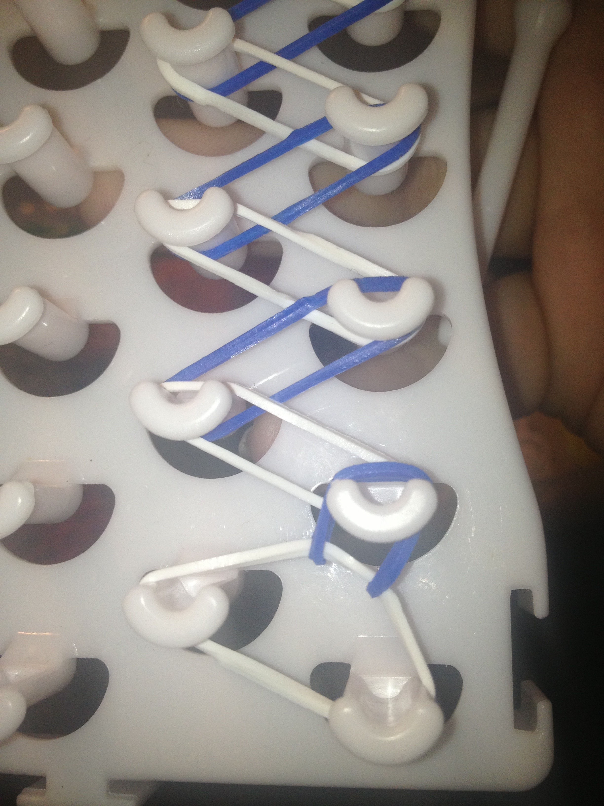 Basic Rainbow Loom Bracelet 10 Steps Instructables - Mobile Vintage Images for Desktop