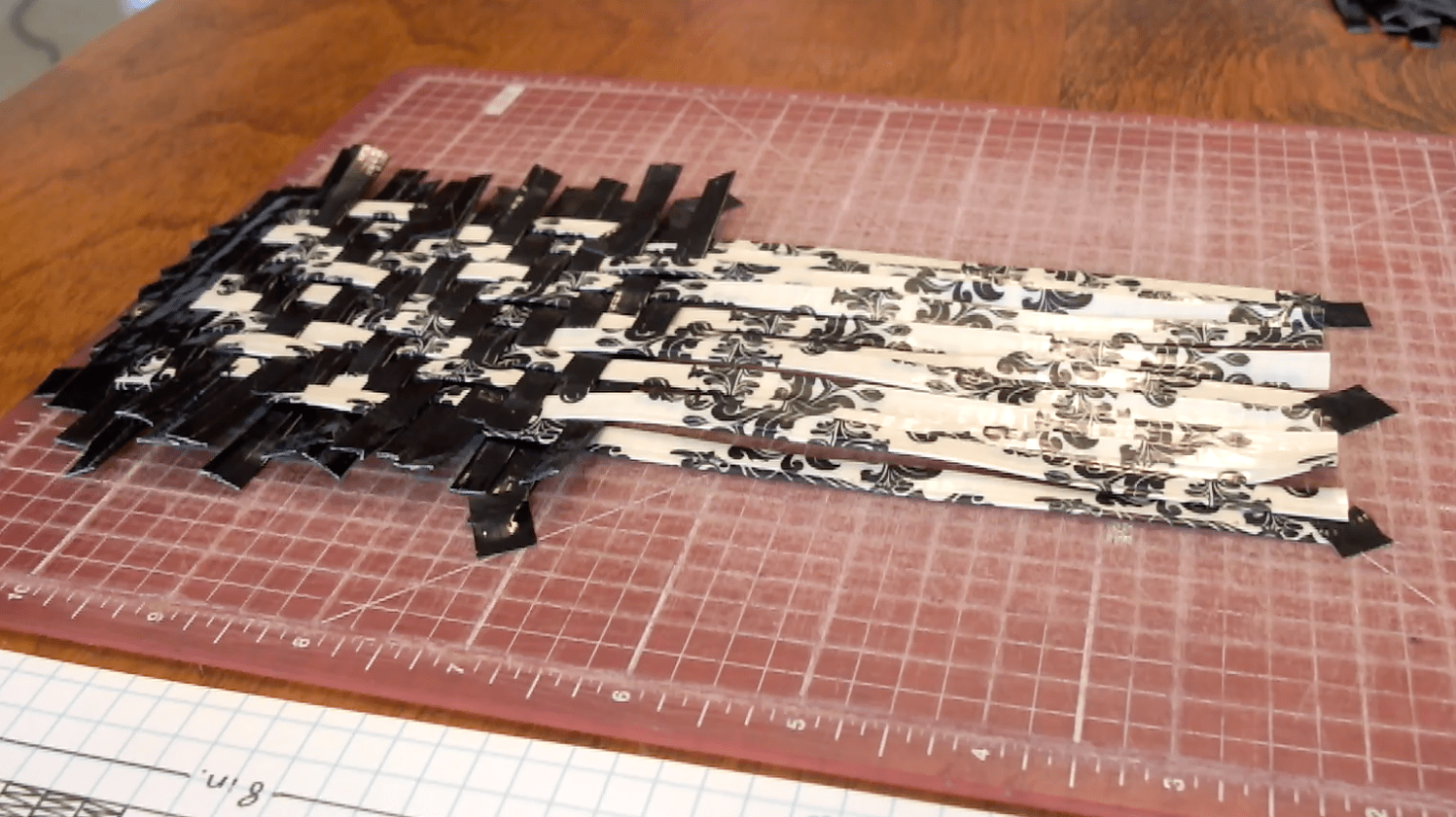 Duct Tape Zig Zag Weave Tutorial Youtube - Landscape Illustrations - Creative Desktop Collection