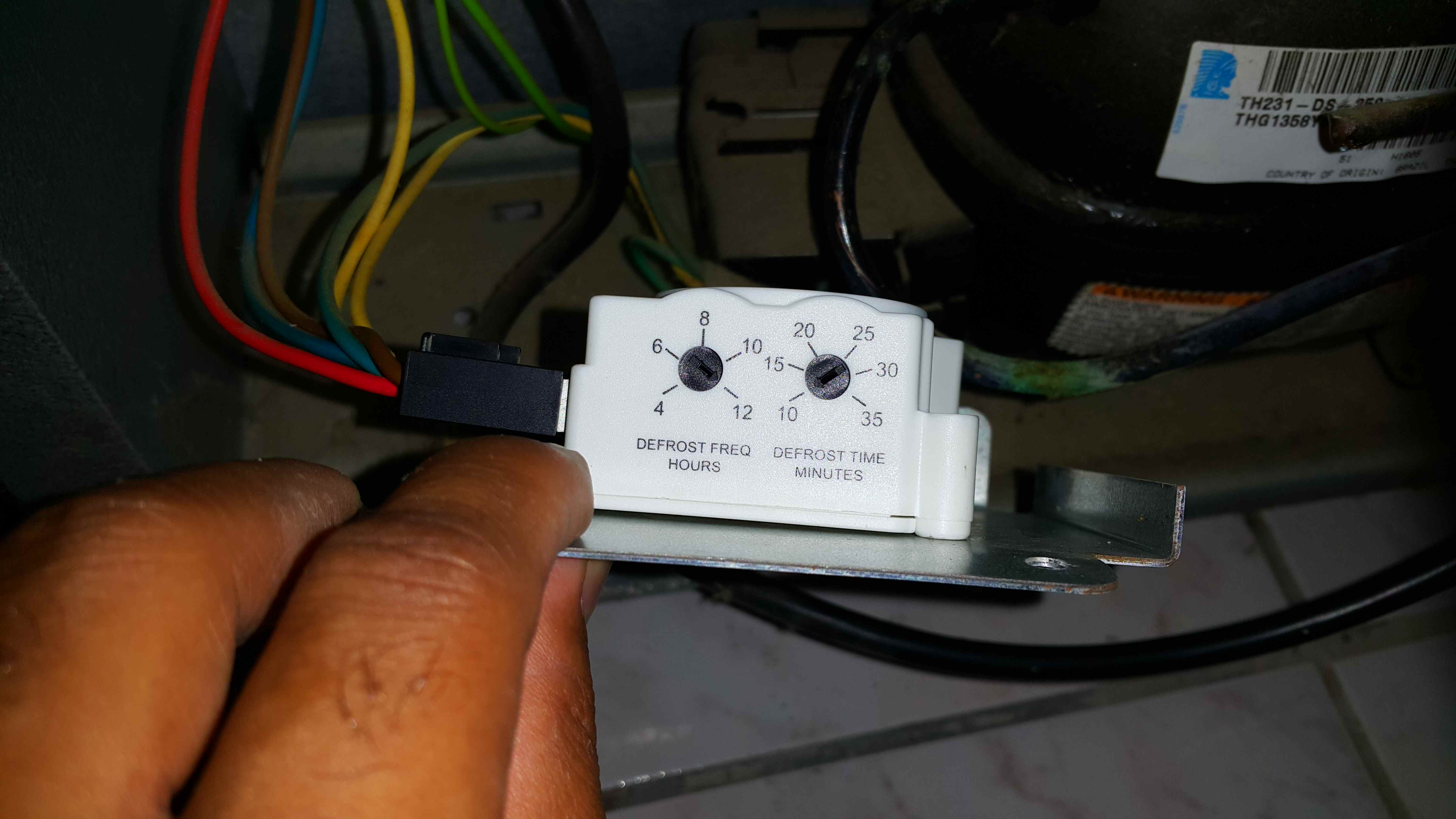 Replacing A Fridge Defrost Timer 3 Steps Instructables - Modern Desktop Light Illustrations | Free Download