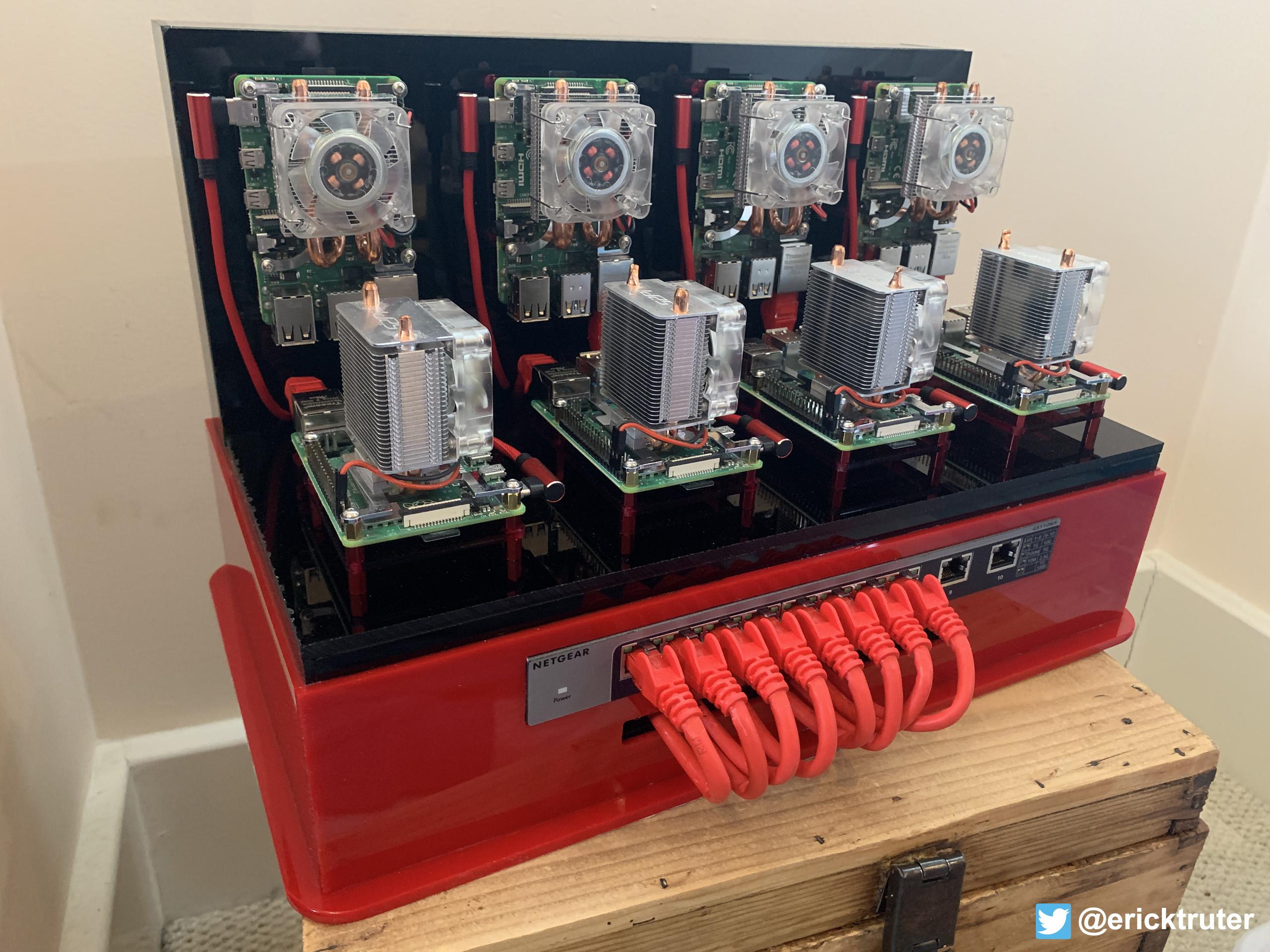 Another Pi Cluster R Raspberrydiy - Best Gradient Patterns in Ultra HD