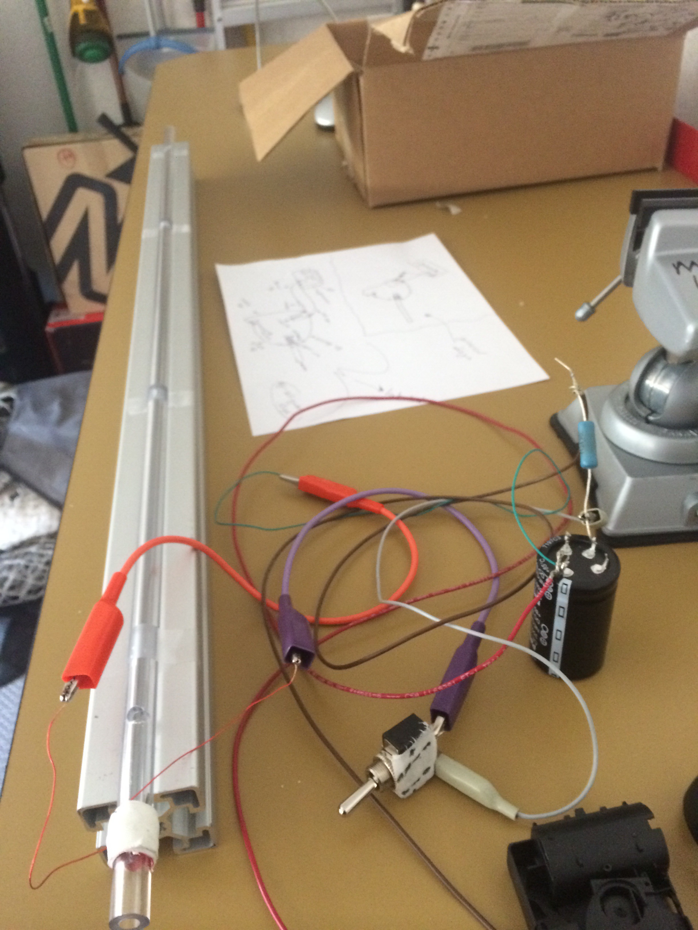 Coilgun 8 Steps Instructables - Artistic Gradient Pattern - 4K