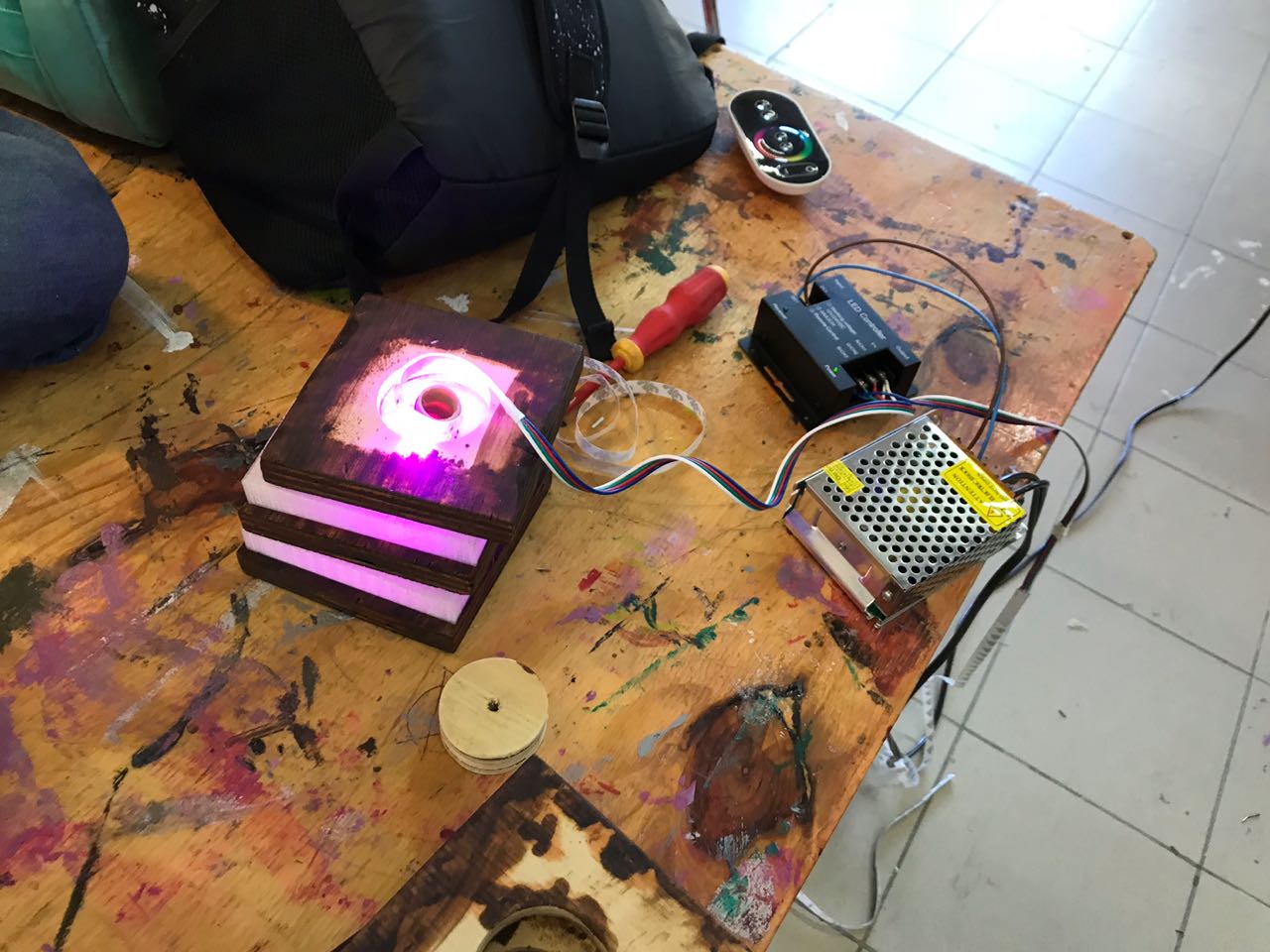 Led Light Lamp 10 Steps With Pictures Instructables - Dark Pictures - Beautiful Retina Collection