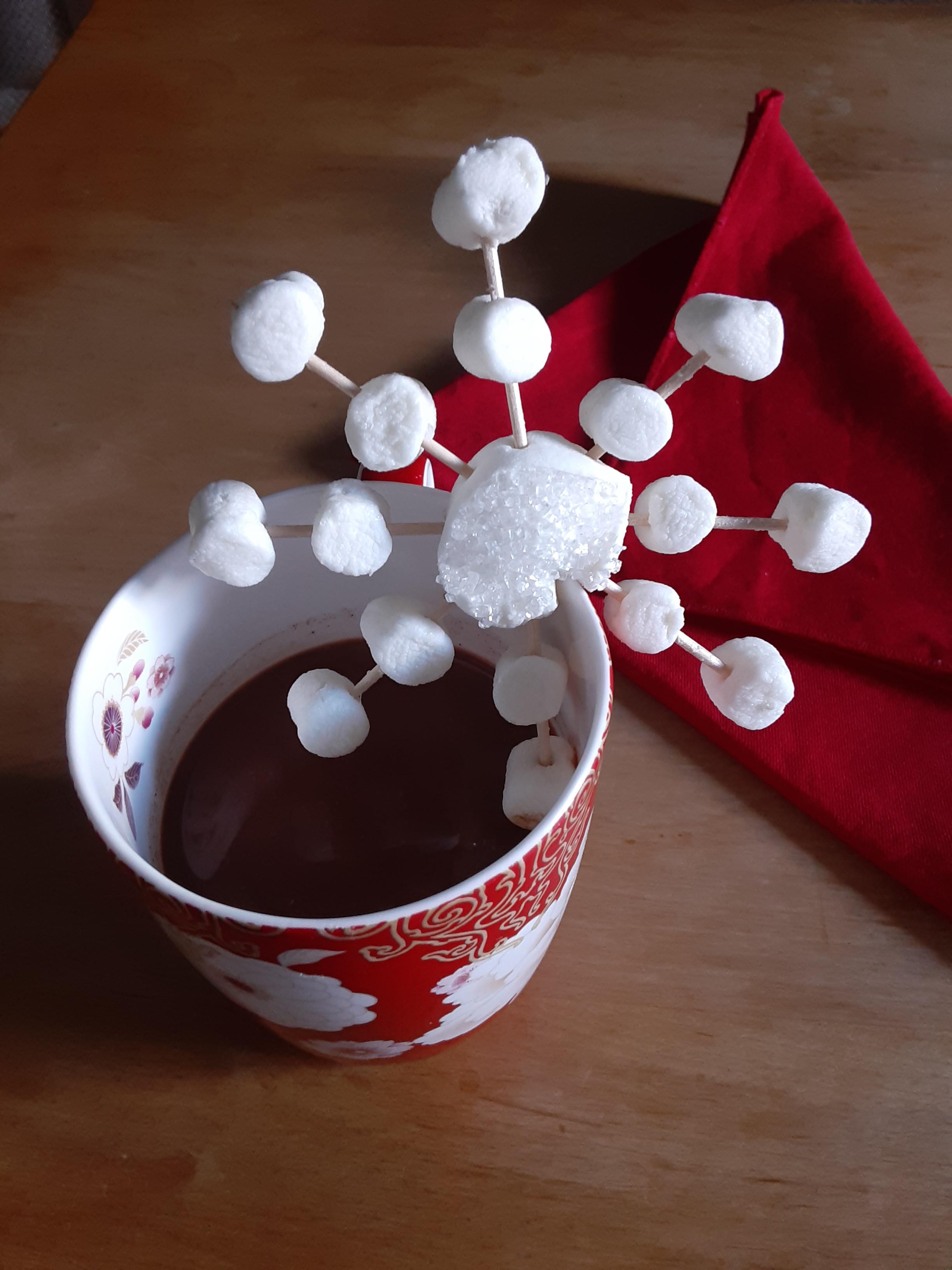 Sweet Marshmallow Snowflakes 5 Steps Instructables - City Wallpaper Collection - HD Quality