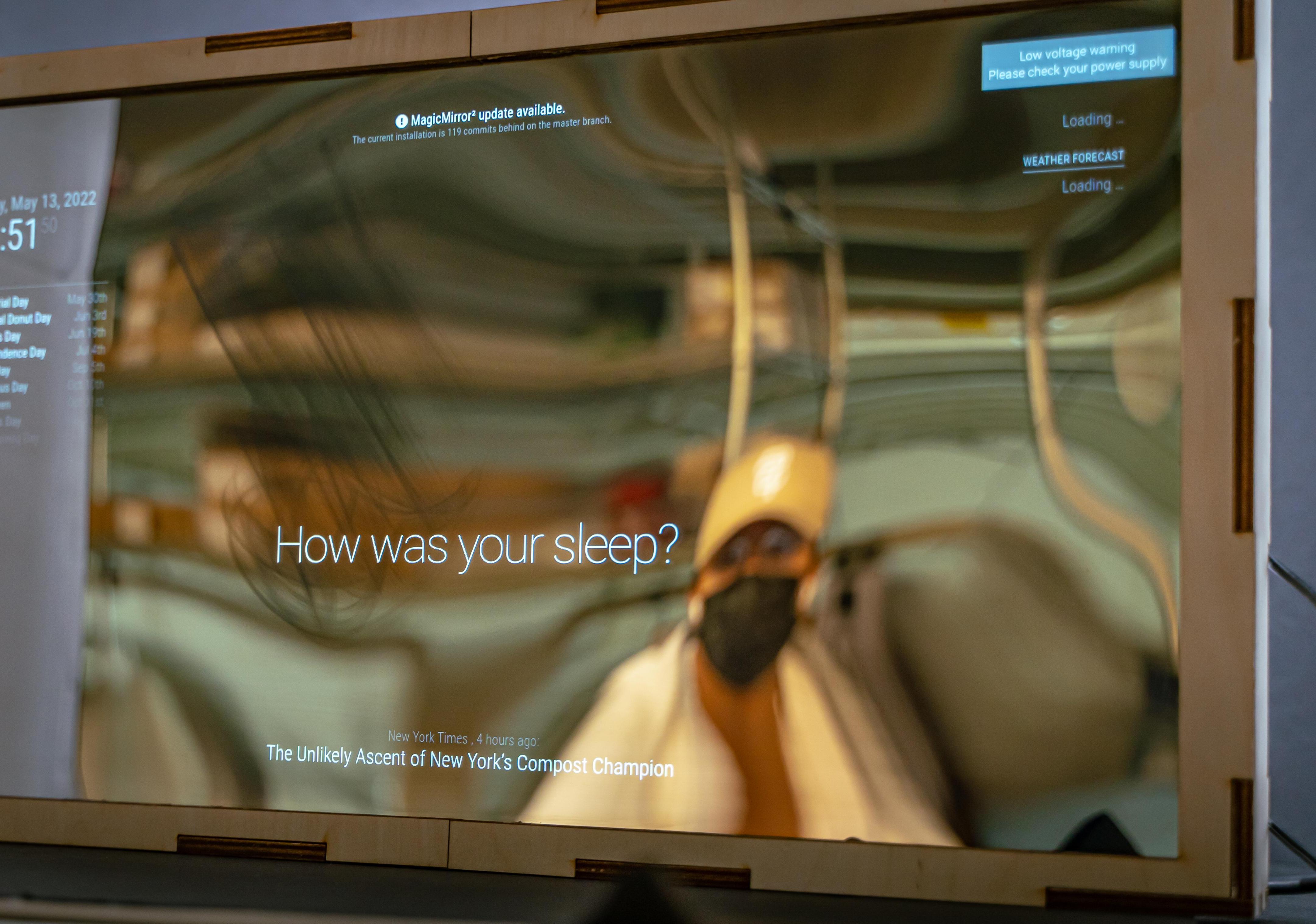 Diy Smart Mirror Full Tutorial Bbp - Mobile Ocean Illustrations for Desktop