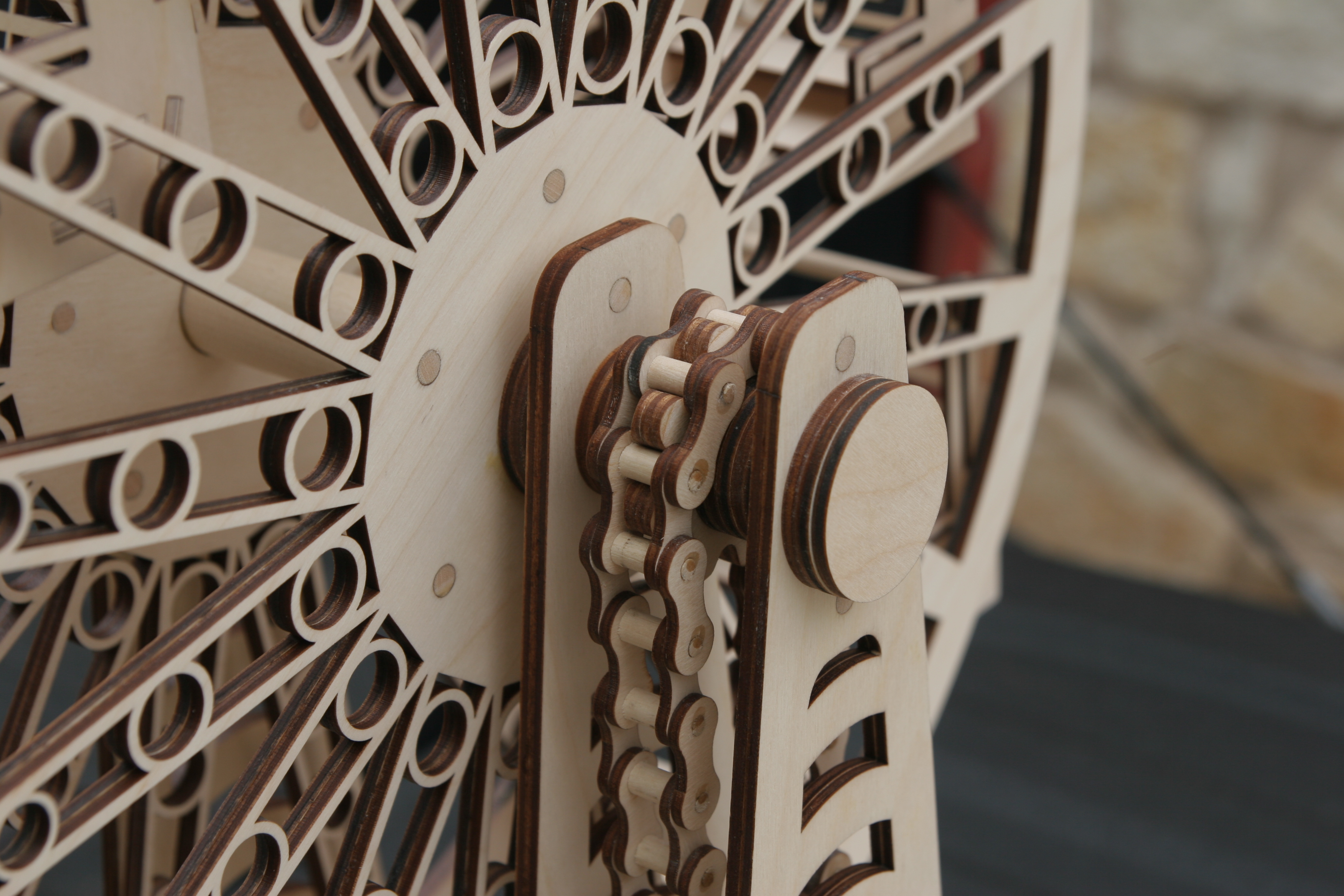 Ferris Wheel Instructables - Gorgeous Landscape Texture - 8K