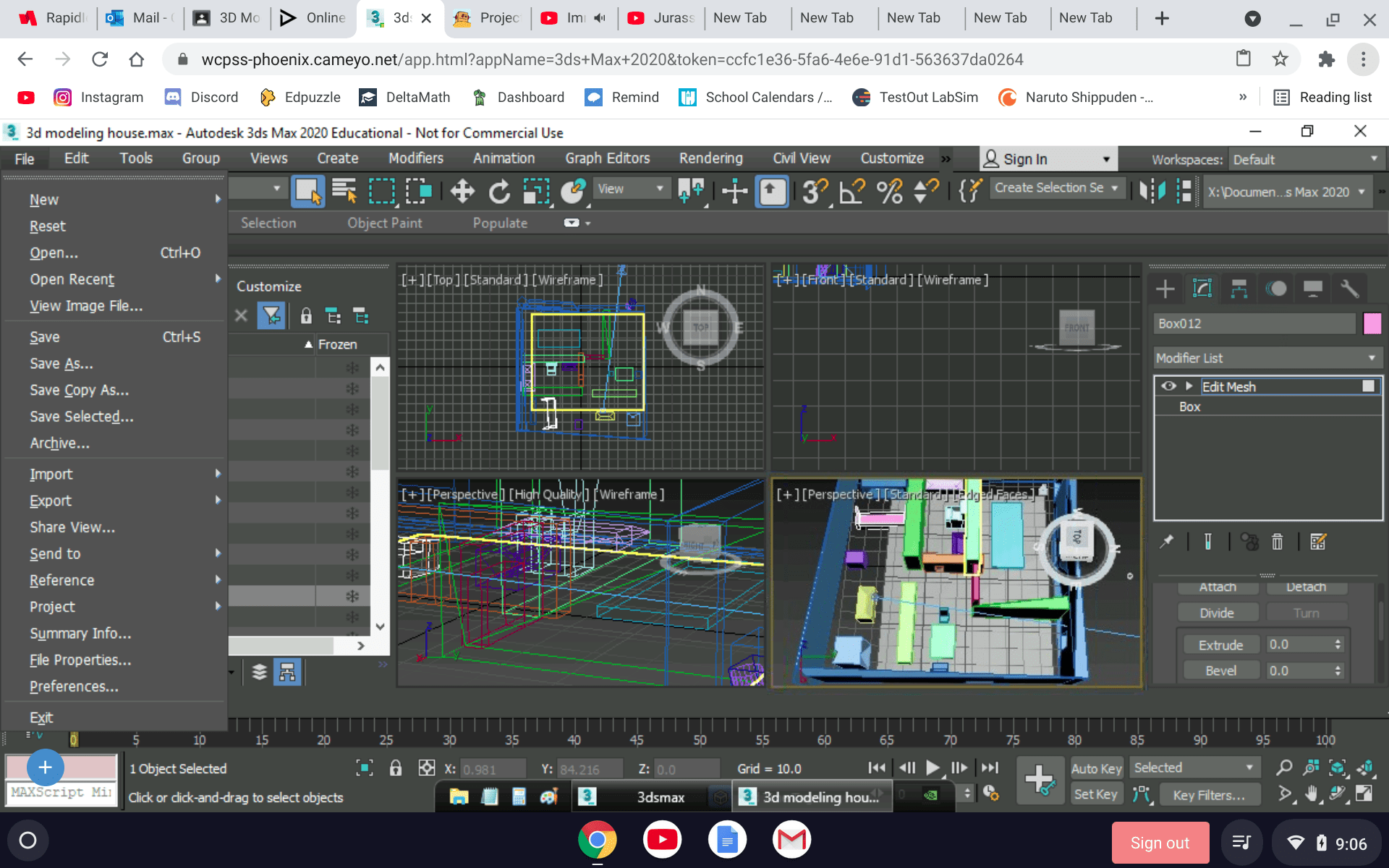 Modeling House 17 Steps Instructables - Download Incredible Sunset Image | 8K