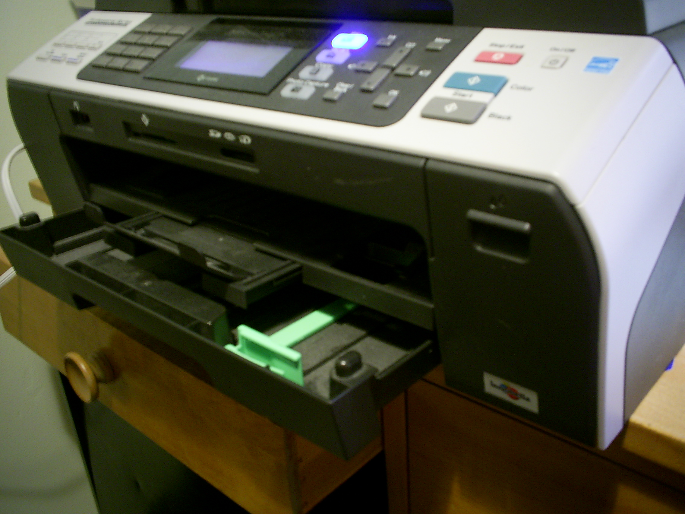 How to print with an "empty" ink cartridge.