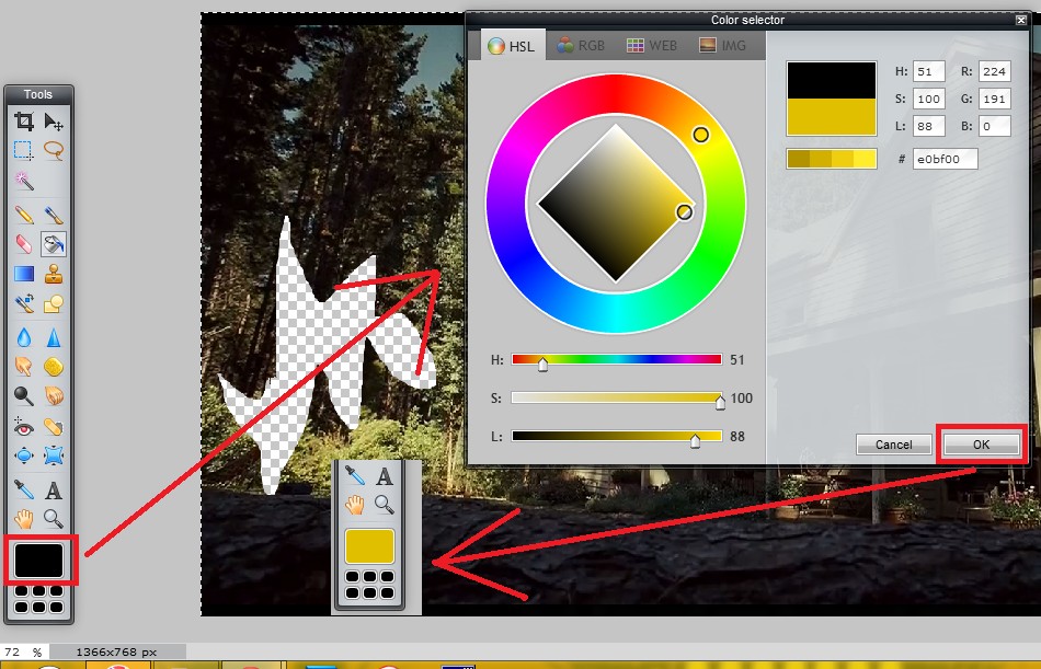 Lets Learn Pixlr Basic Tools 27 Steps Instructables - Download Creative Gradient Photo | Ultra HD