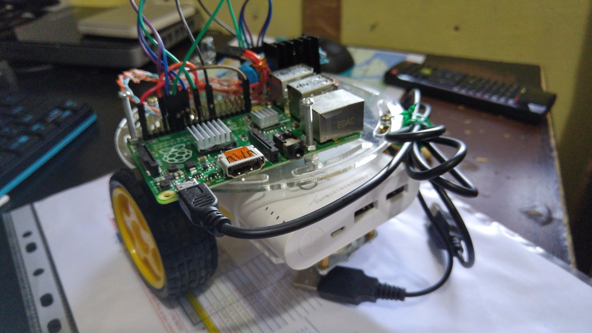 Raspberry Pi Remote Controlled Car 8 Steps Instructables - Premium Geometric Pattern Gallery - Full HD