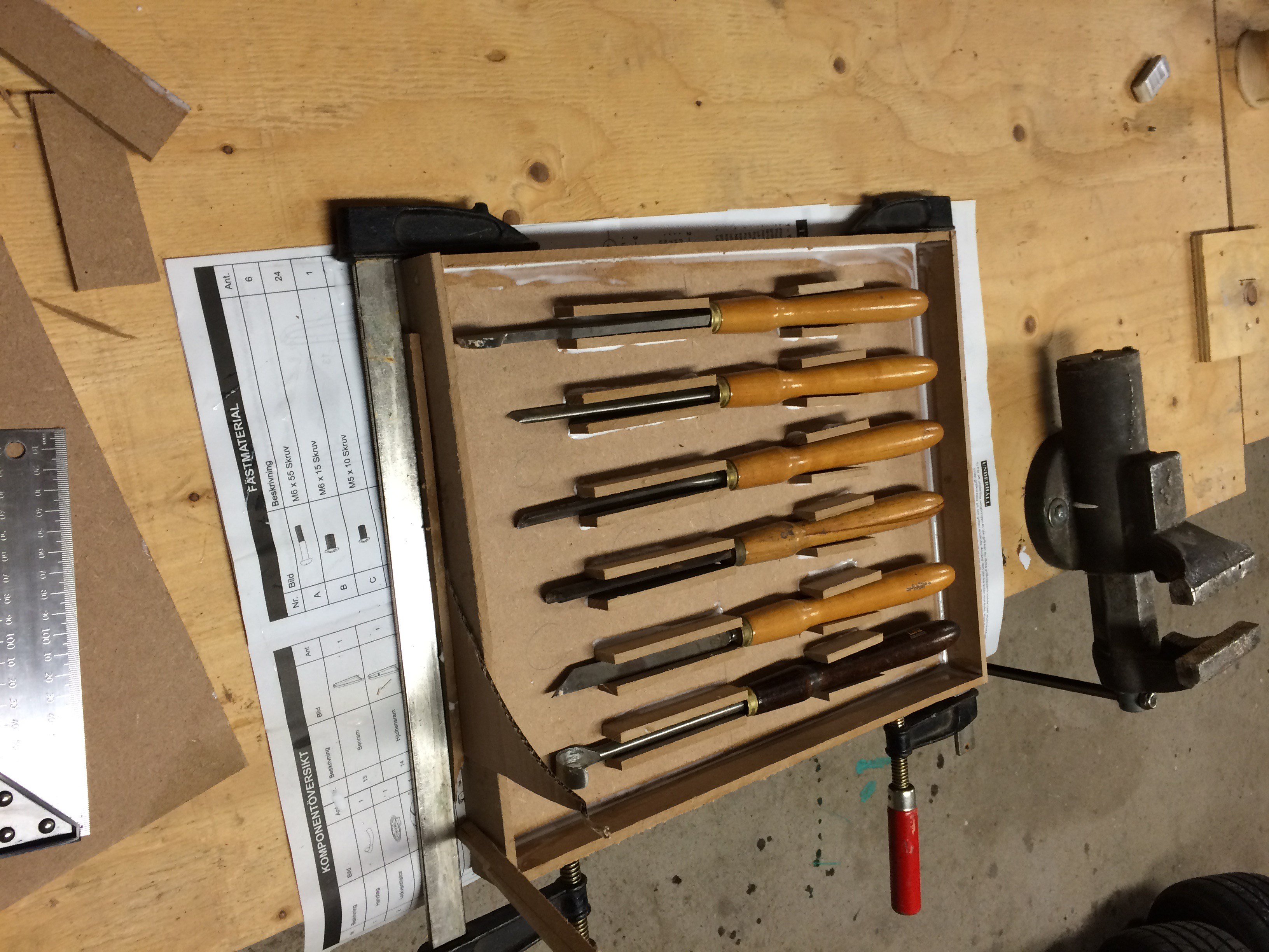 Woodturning Tool Holder Instructables - Abstract Design Collection - HD Quality