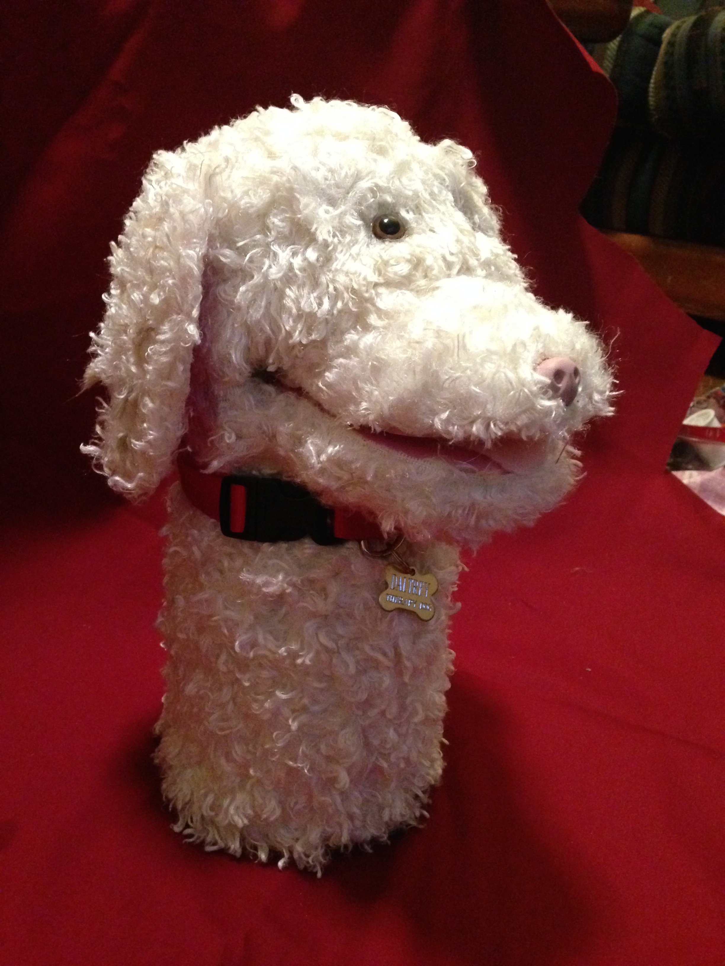 Custom Dog Puppet Operation Puppet - Premium Ocean Pattern Gallery - 8K