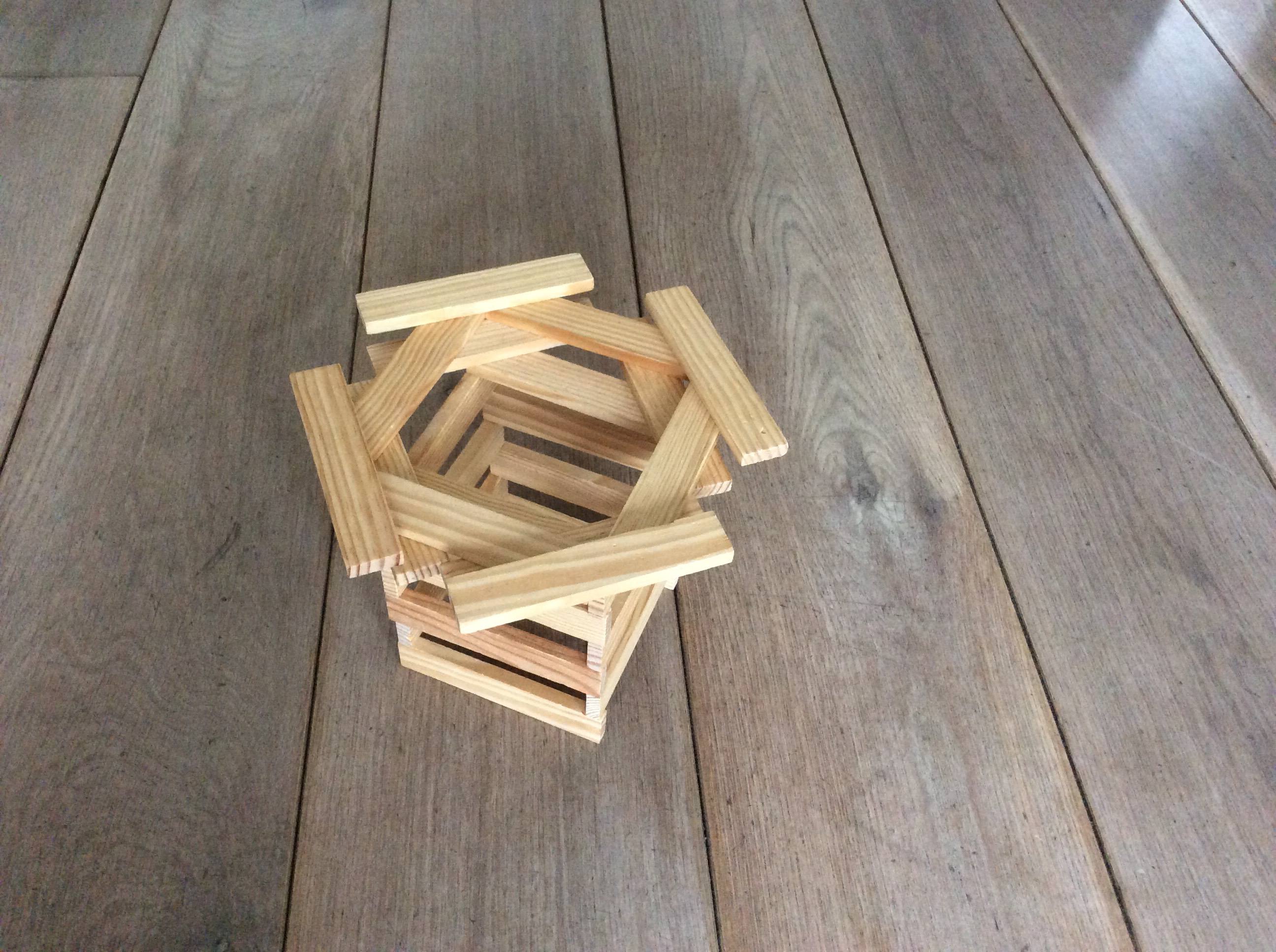 Kapla Tower Build 2018 - High Quality Sunset Pattern - Full HD