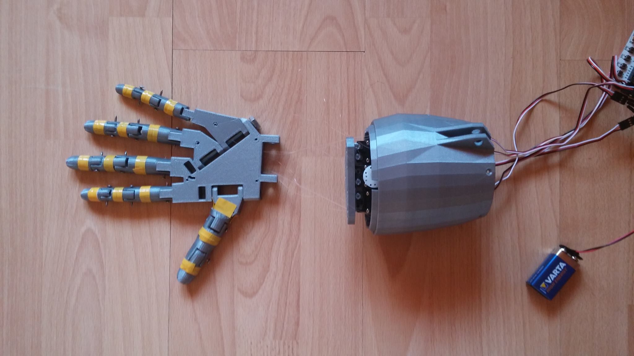 Diy Robotic Hand Instructables - Premium Vintage Design Gallery - Ultra HD