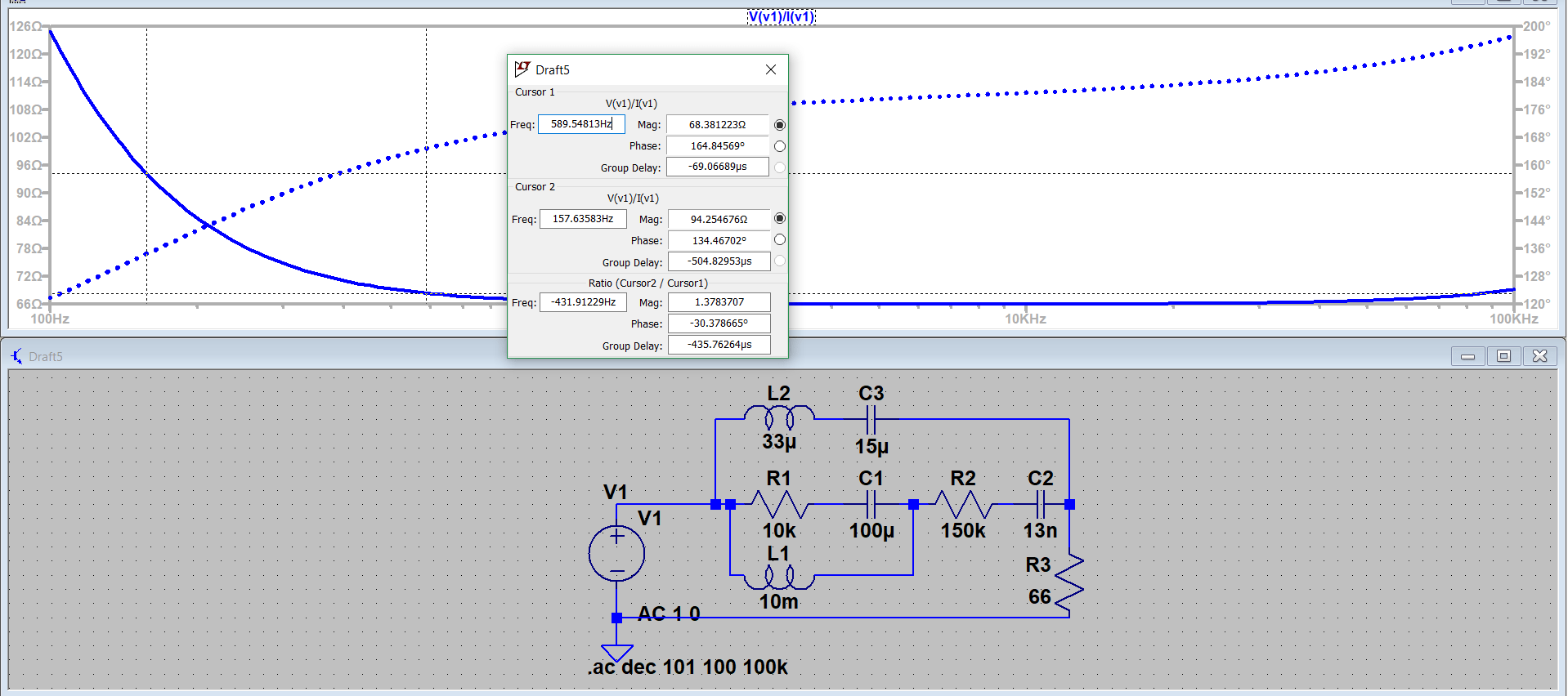 Measuring Impedance Using Ltspice 4 Steps Instructables - City Wallpapers - Premium High Resolution Collection