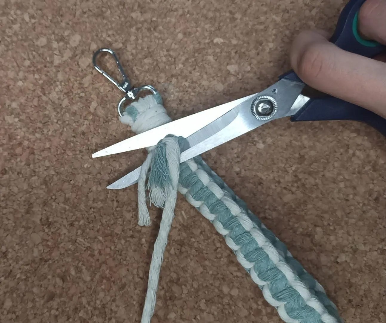 How To Make A Macrame Wristlet Keychain Step By Step Tutorial For