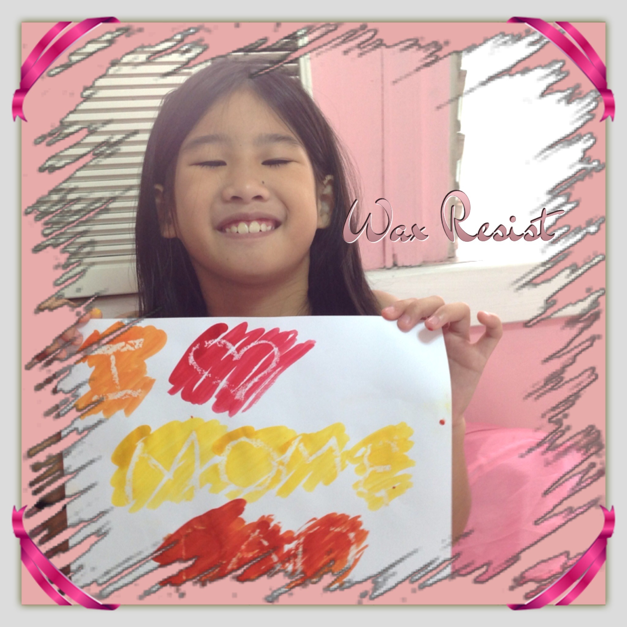 Issue 4 Wax Resist - Perfect Sunset Art - Mobile