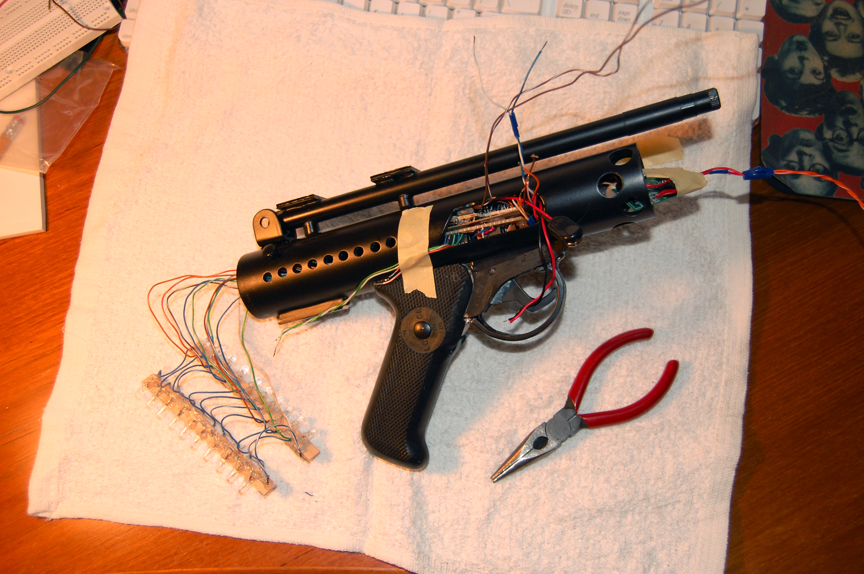 Make An Led Blaster 9 Steps With Pictures Instructables - Gorgeous Colorful Design - 8K