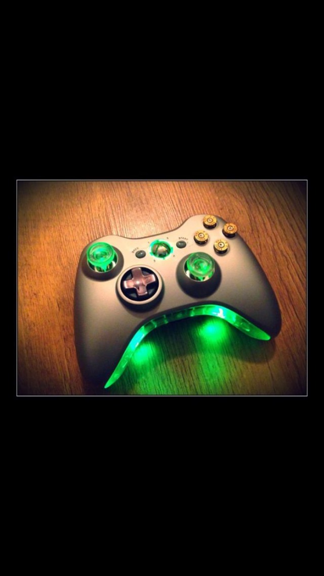 Xbox 360 Wireless Modded Led Controller 7 Steps Instructables - 4K Nature Images for Desktop