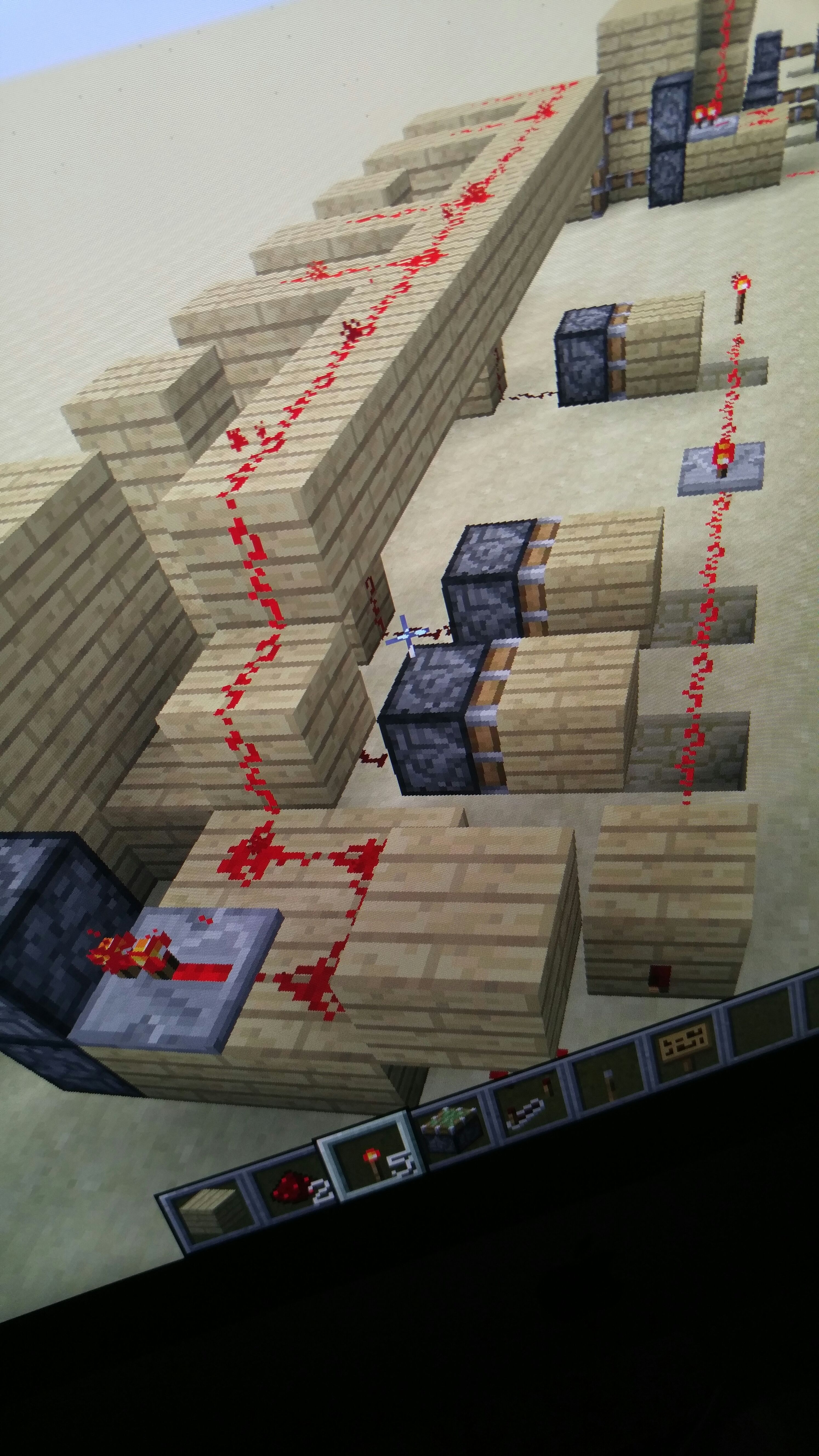 Redstone Lock Code Door 7 Steps Instructables - Premium Gradient Photo Gallery - Ultra HD