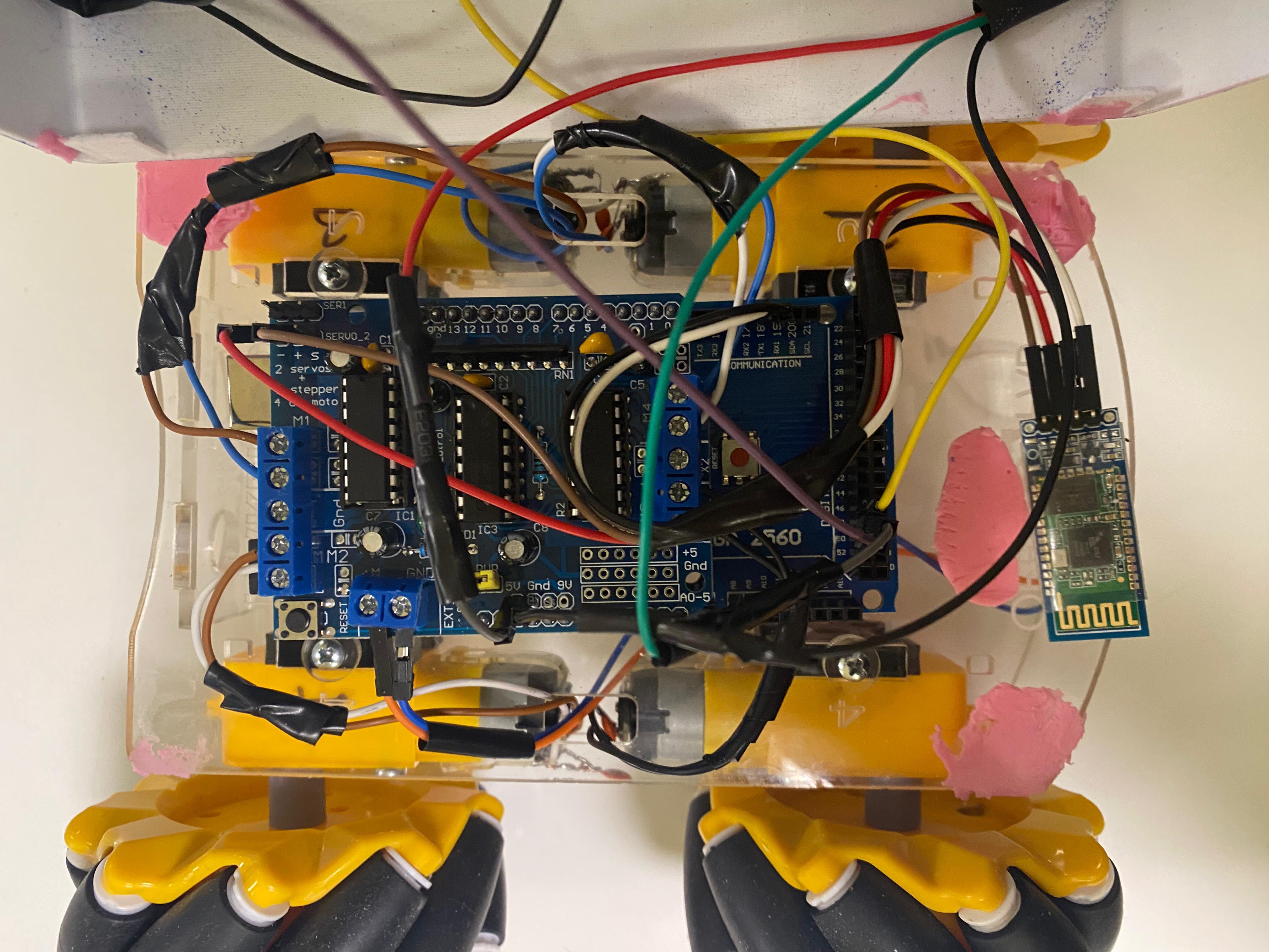 Mechanum Wheel Robot Work In Progress 5 Steps Instructables - Download Amazing Landscape Illustration | Retina