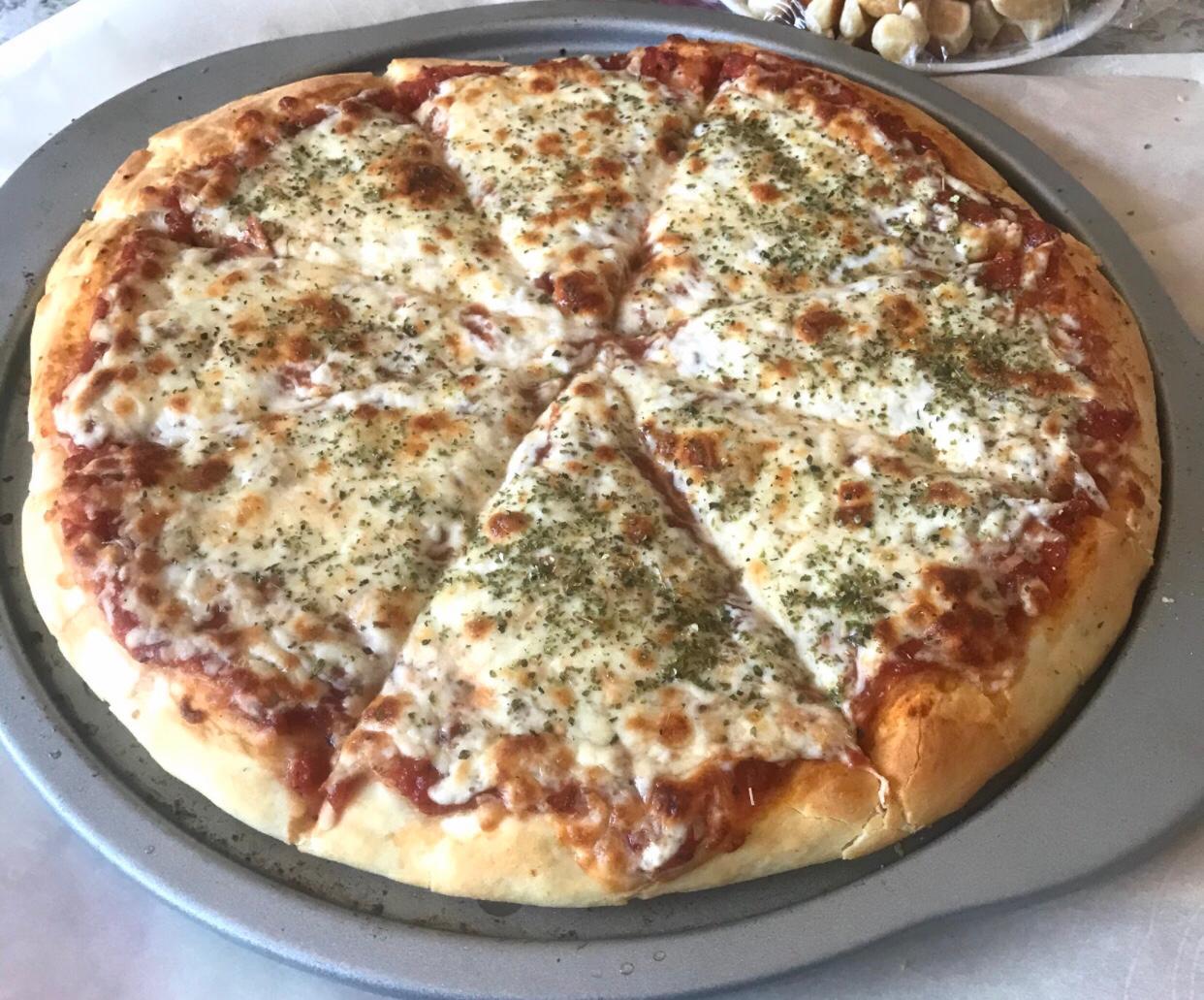 Double Cheese Pizzacircle - Modern Ocean Texture - High Resolution