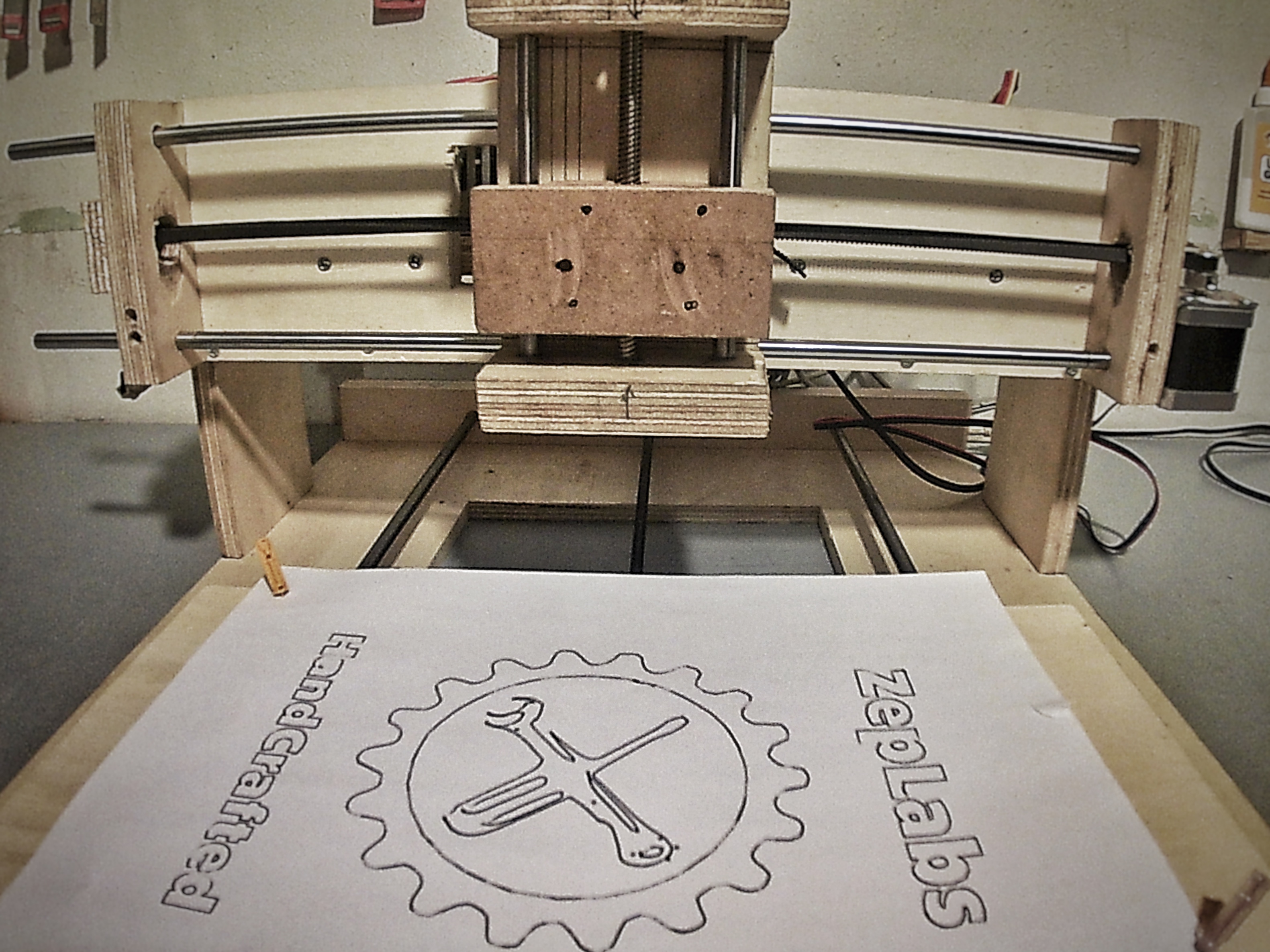 Themaker2 Homemade Cnc Instructables - Premium Gradient Pattern Gallery - Full HD