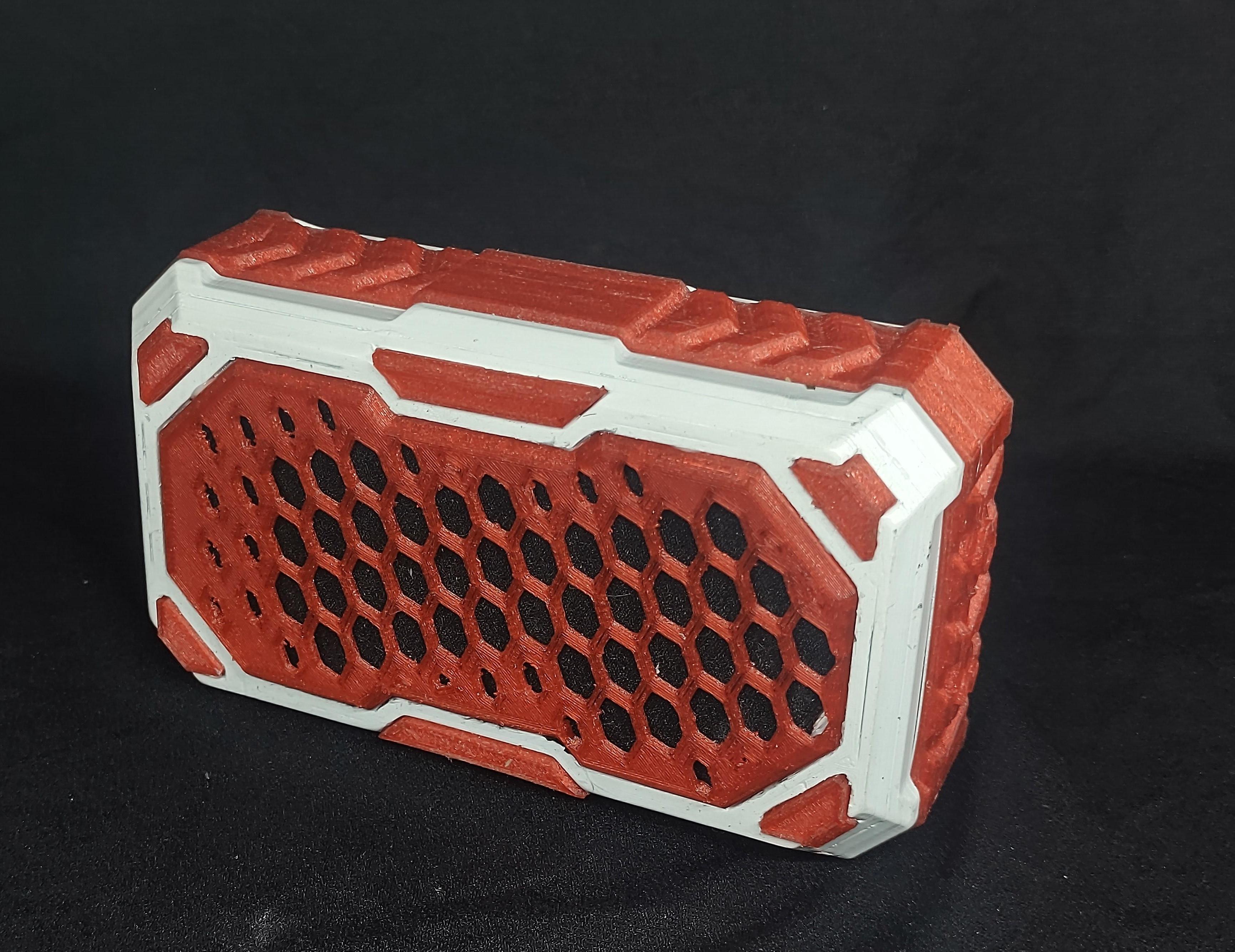 Diy Bluetooth Speaker 3 Steps Instructables - Modern Mountain Texture - Desktop