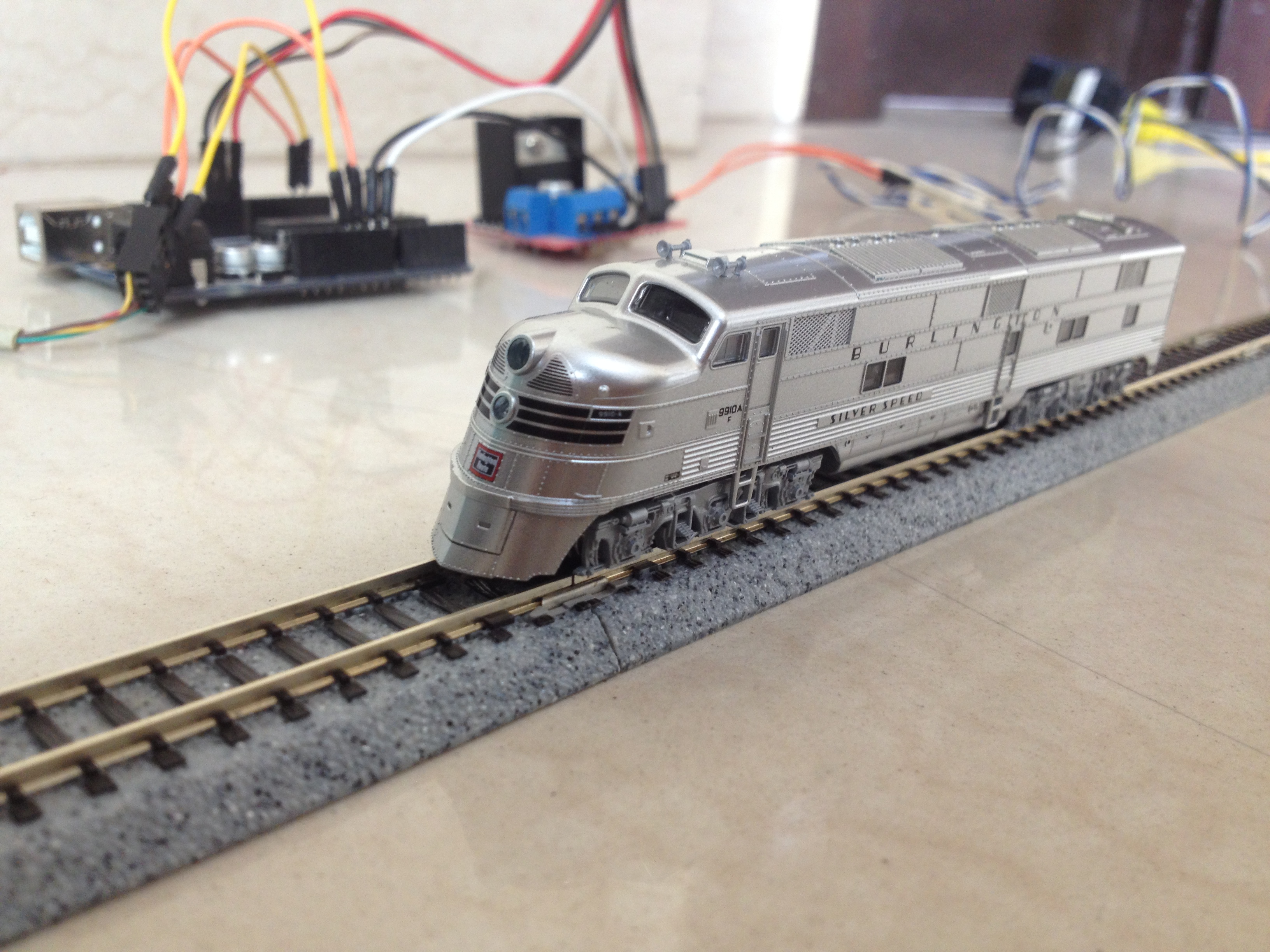 Keyboard Controlled Model Train V2 0 Ps 2 Interface Duino - Vintage Background Collection - 8K Quality