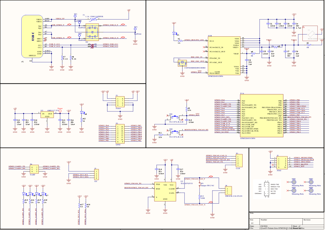 A Development Board Based On The Stm32g431 Micro Controller By - Best Gradient Backgrounds in Desktop