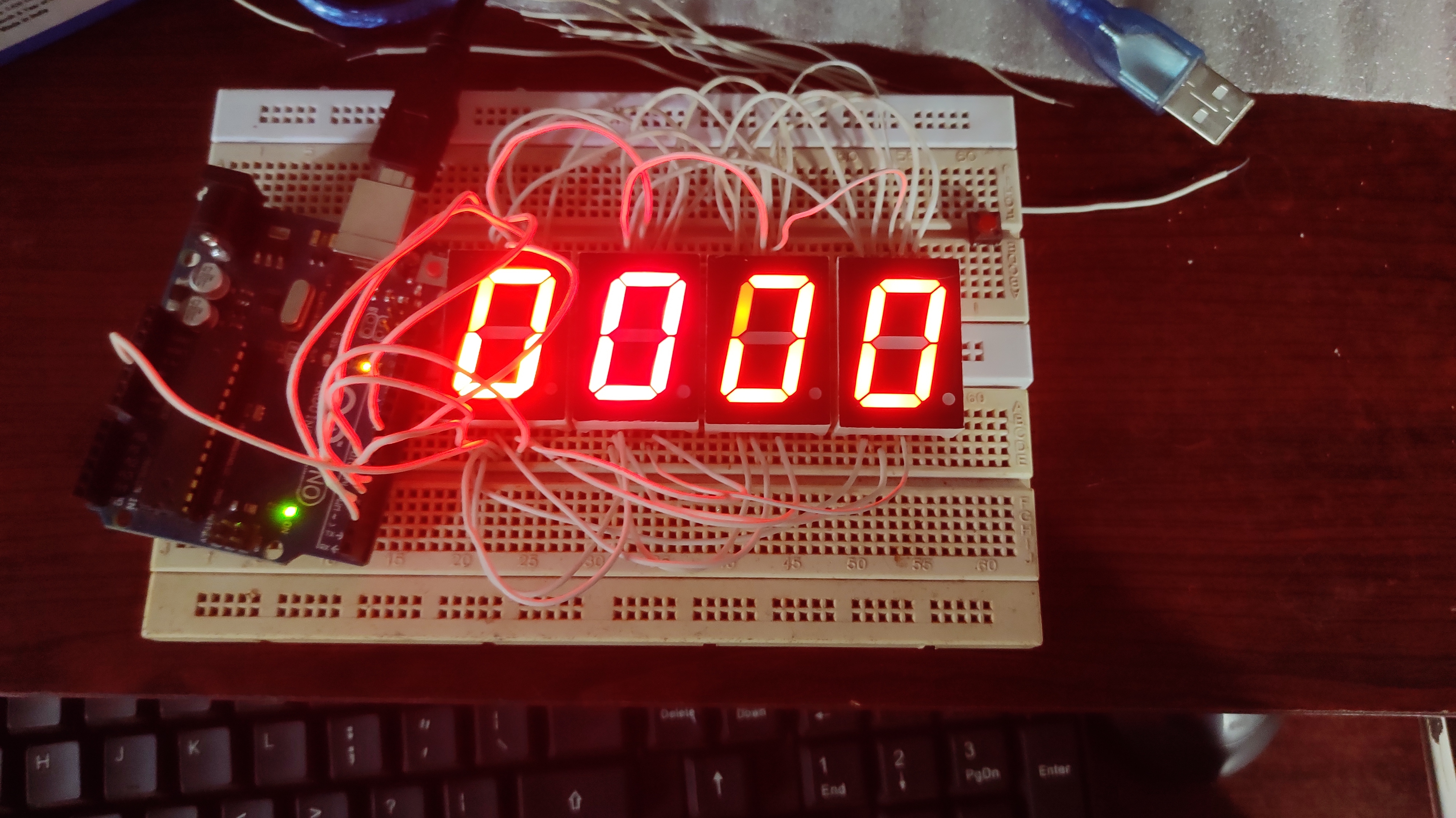 Diy Seven Segment Display Clock 9 Steps Instructables - Premium Colorful Texture Gallery - Retina