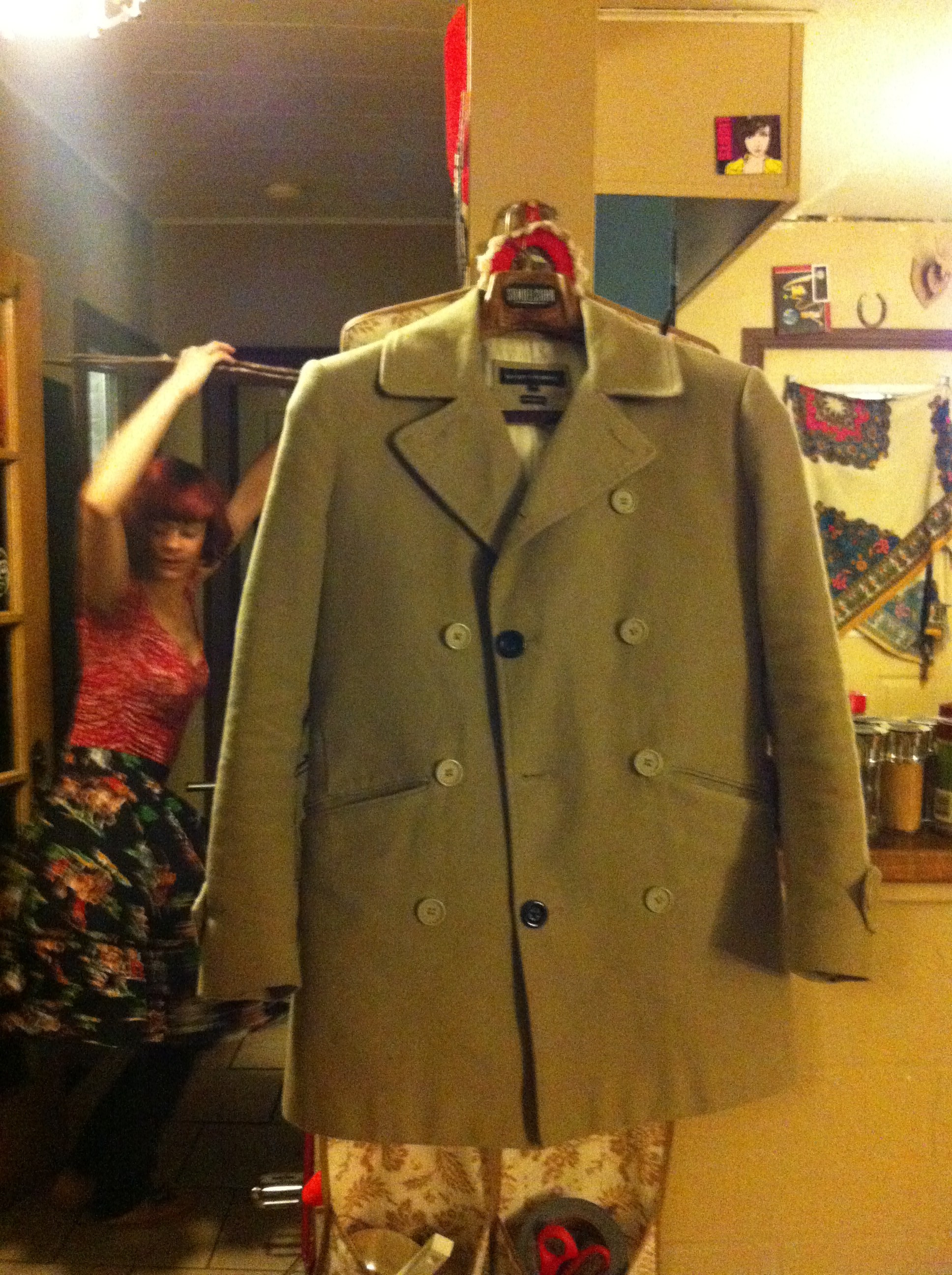 Double Breasted Jacket 2 Pattern Making Com - Abstract Art Collection - HD Quality