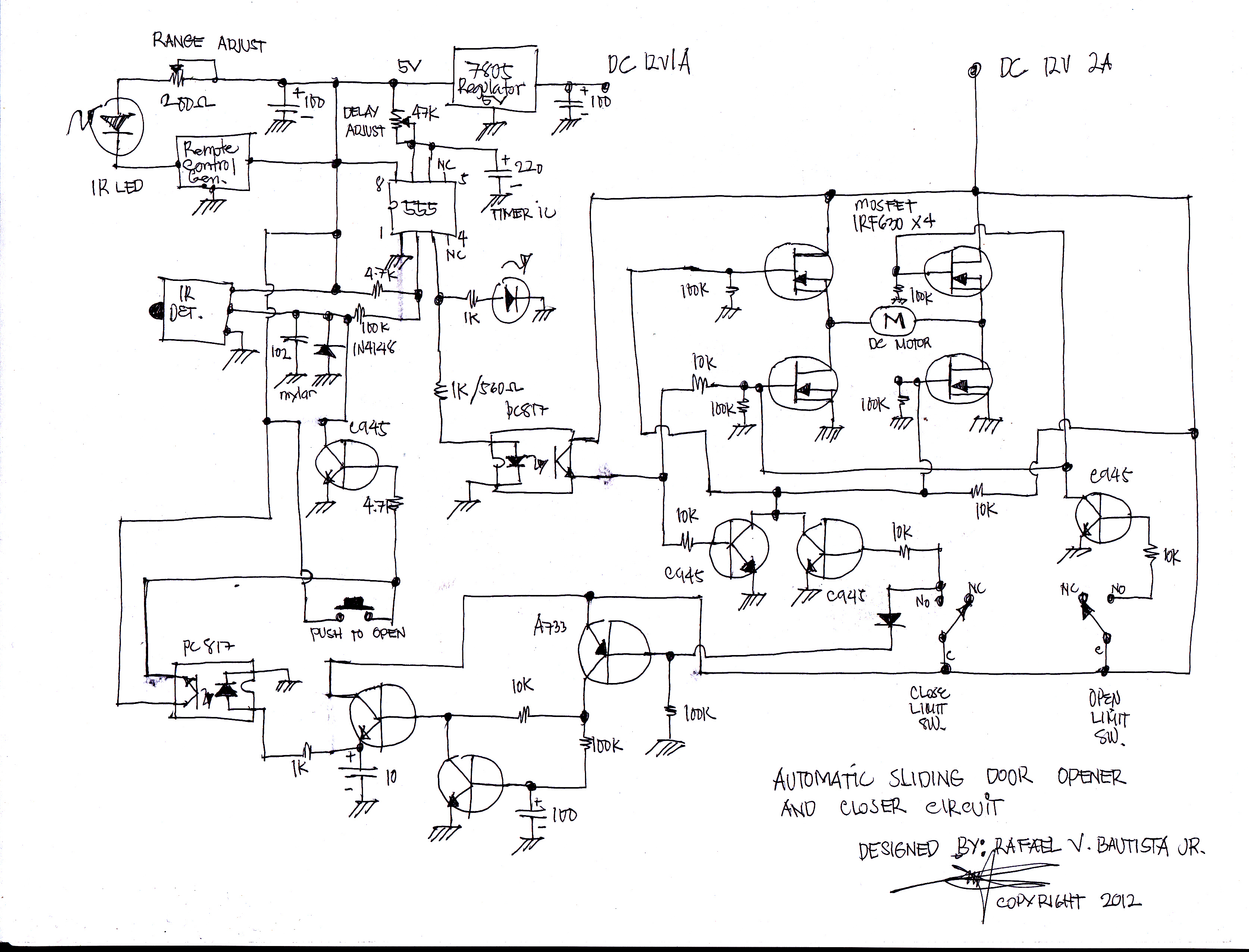 Diy Automatic Sliding Door Project Instructables - Vintage Texture Collection - High Resolution Quality