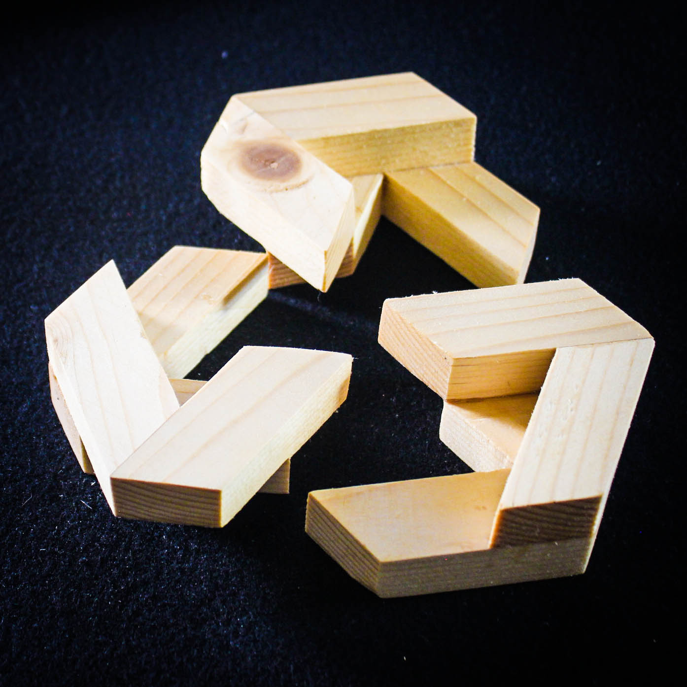 Hexagon Puzzle Pdf - Modern Colorful Design - Ultra HD